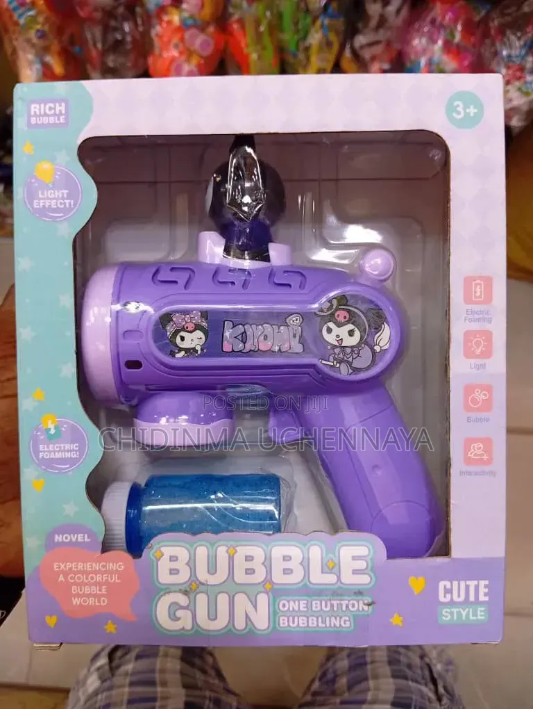 Kitty Kids Bubble Gun Machine