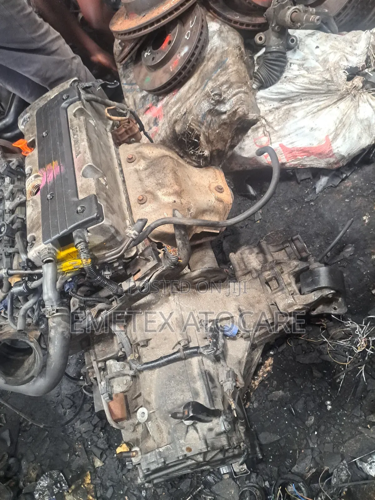 Ccomplete Engine and Gearbox for Honda CRV 2008/2010 Model 4wheel