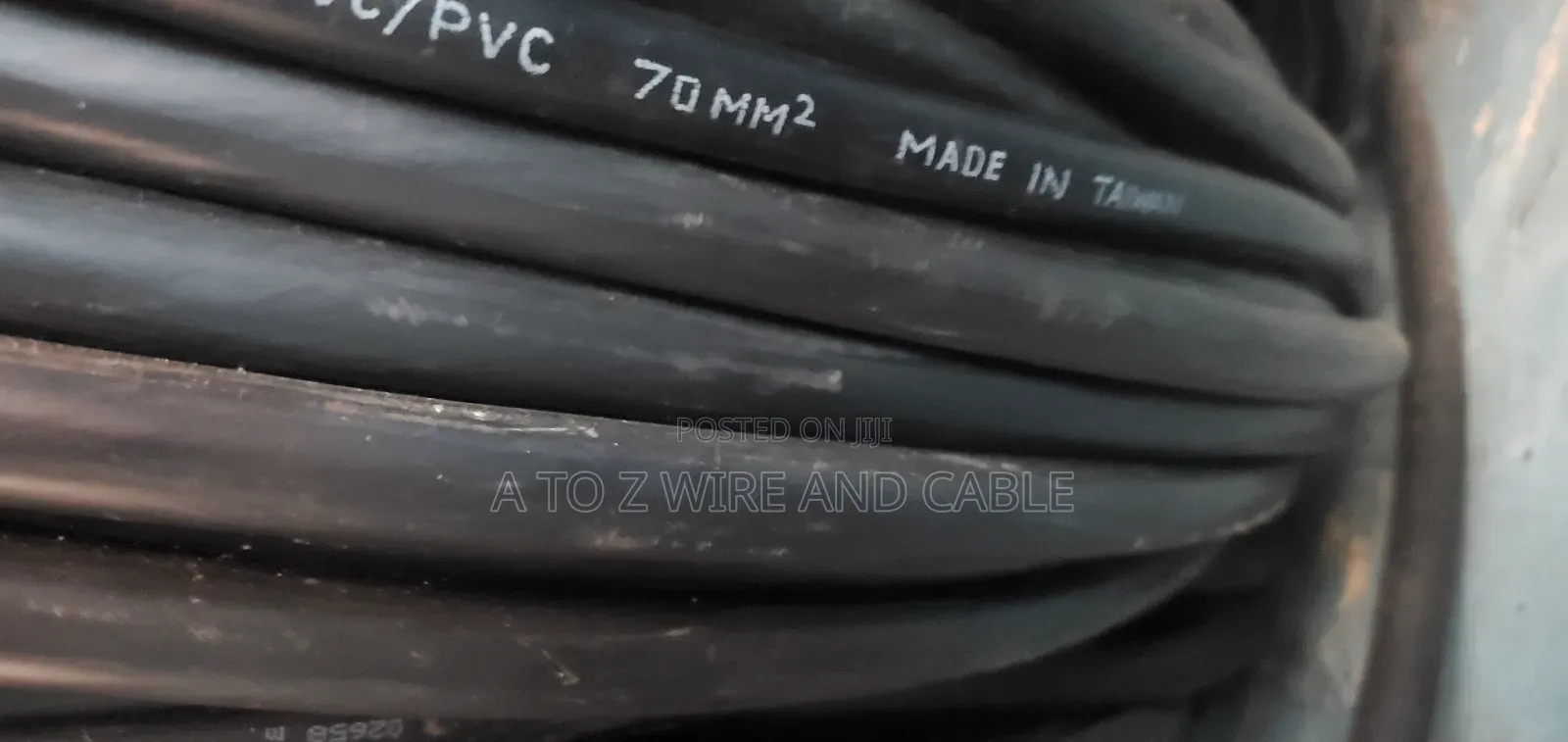 PVC PVC Flexible Cable 70mm
