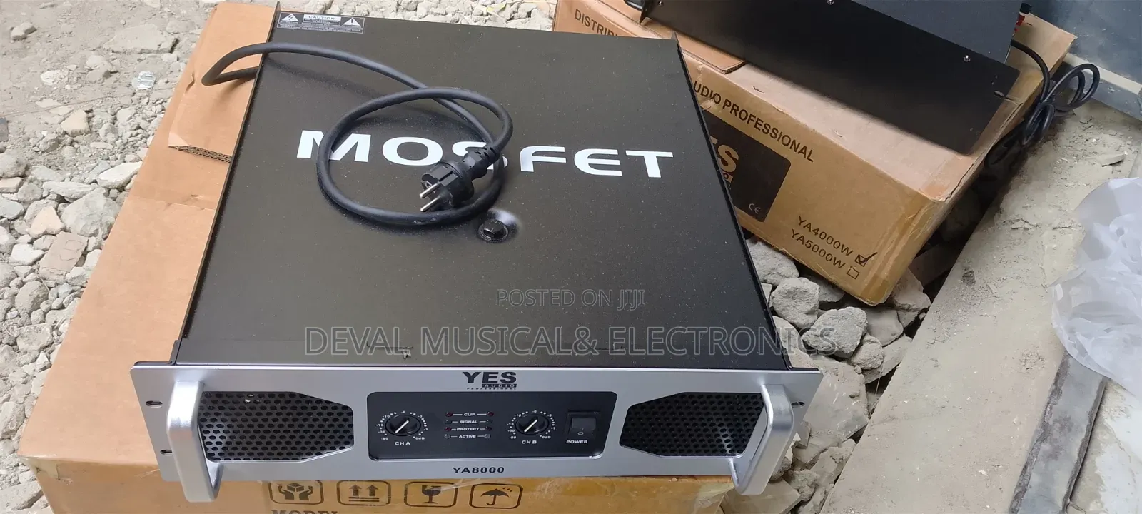 Mosfet Power Amplifier Ya8000w