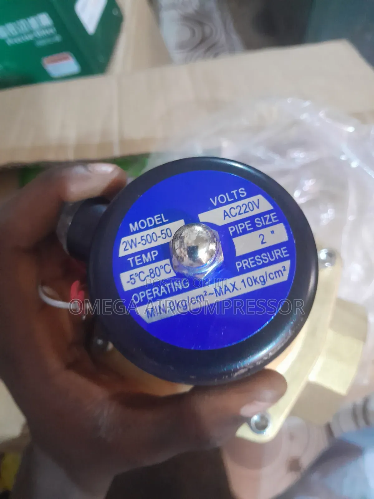2-inch Brass Solenoid Valve