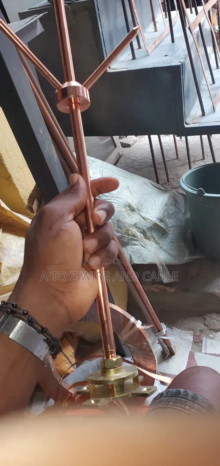 Original Copper Thunder Arrestor