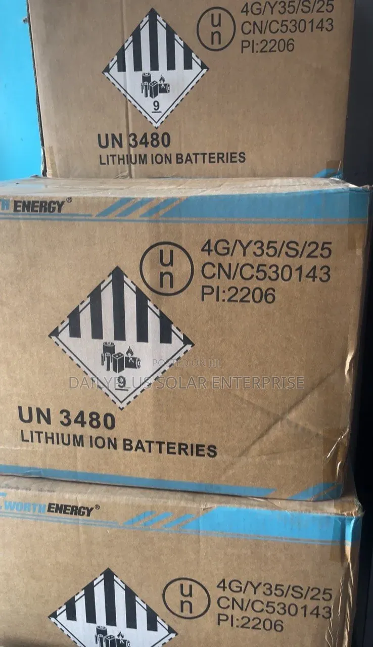 Cworth 2.5kwh 25.6v Lithium Solar Battery