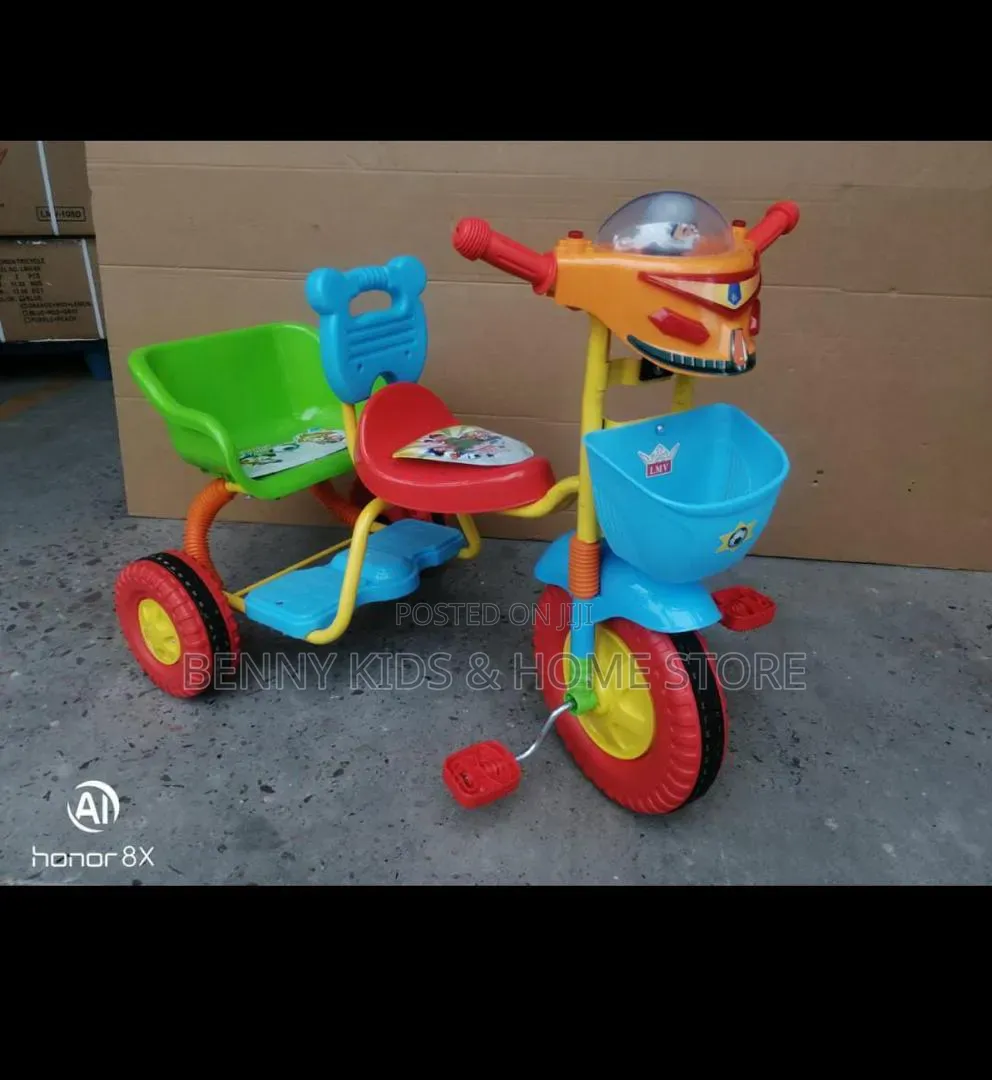 Multi Colour Bicycle With Carriage