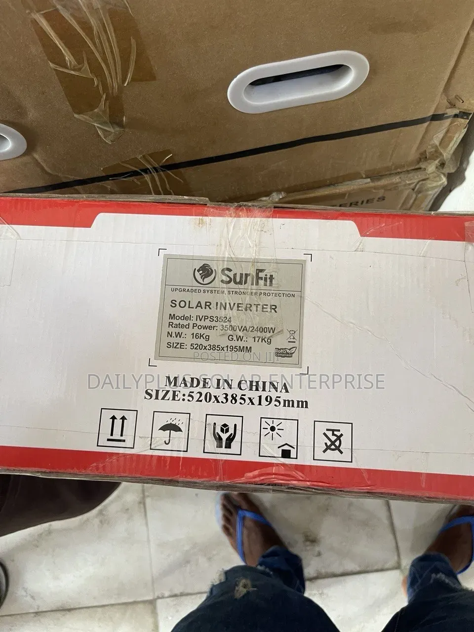 Sunfit 3.5kva 24v Nonhybrid Solar Inverter