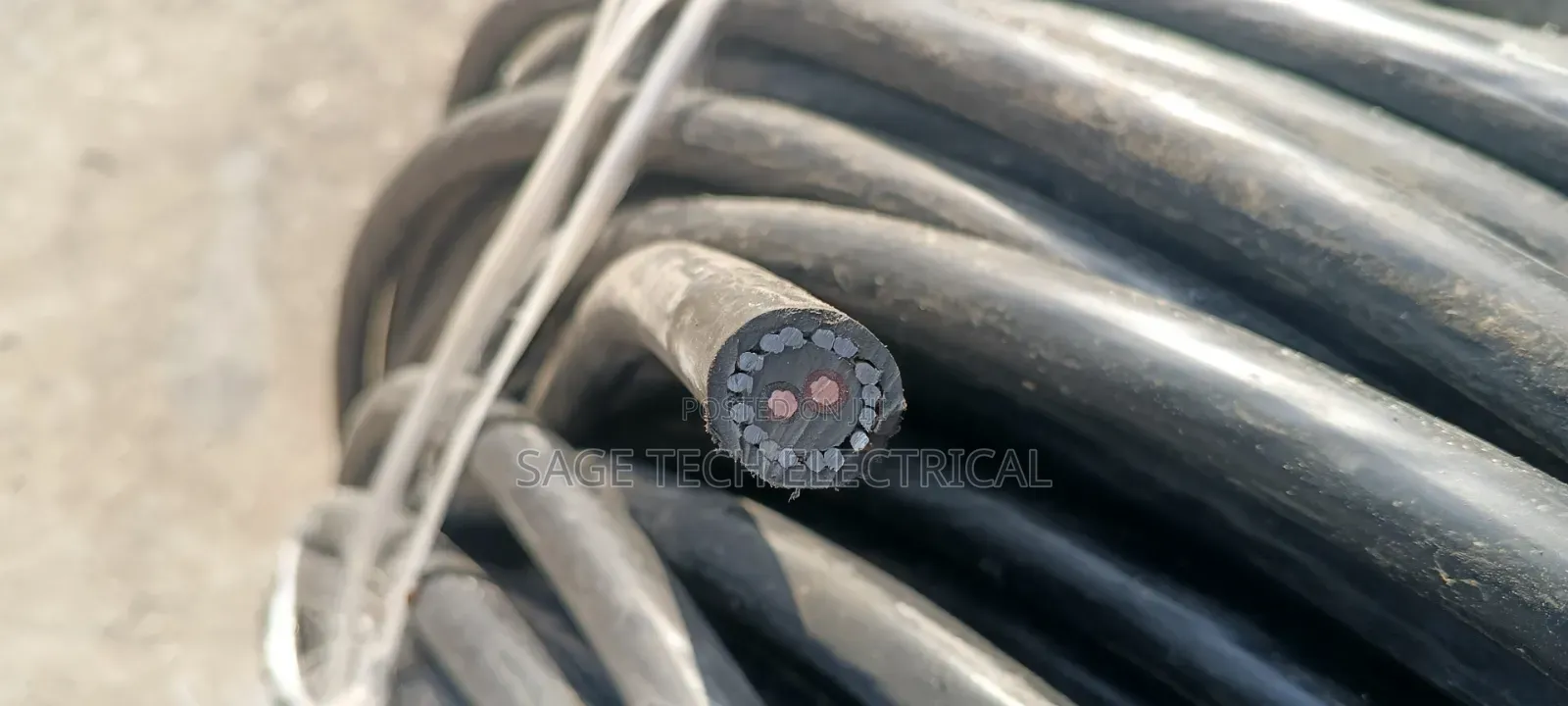 4mm 2core PVC/Swa/ PVC Armoured Cable