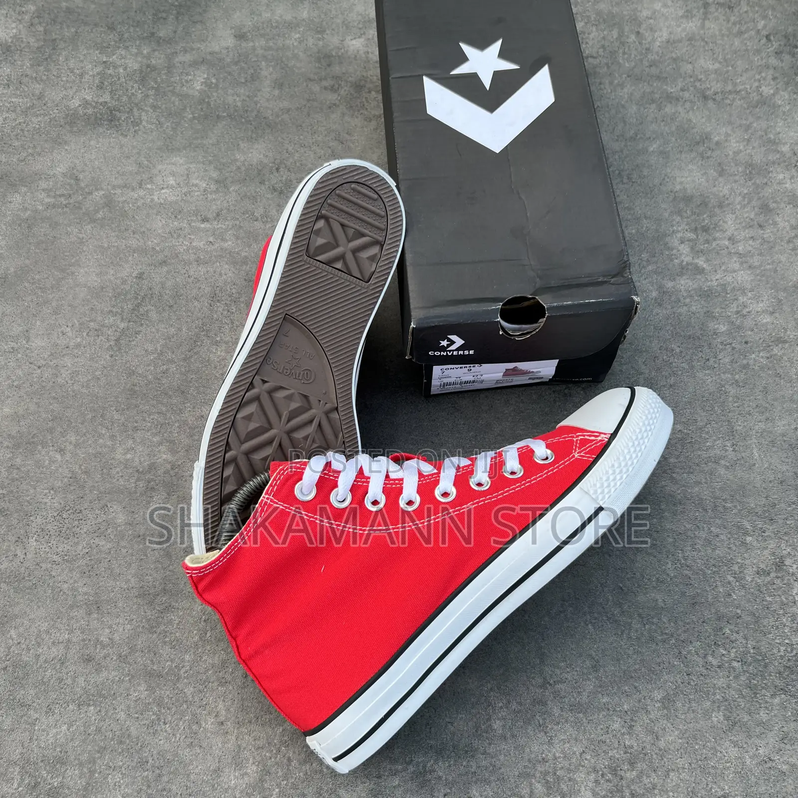 Original Converse Triple Red Usa Converse