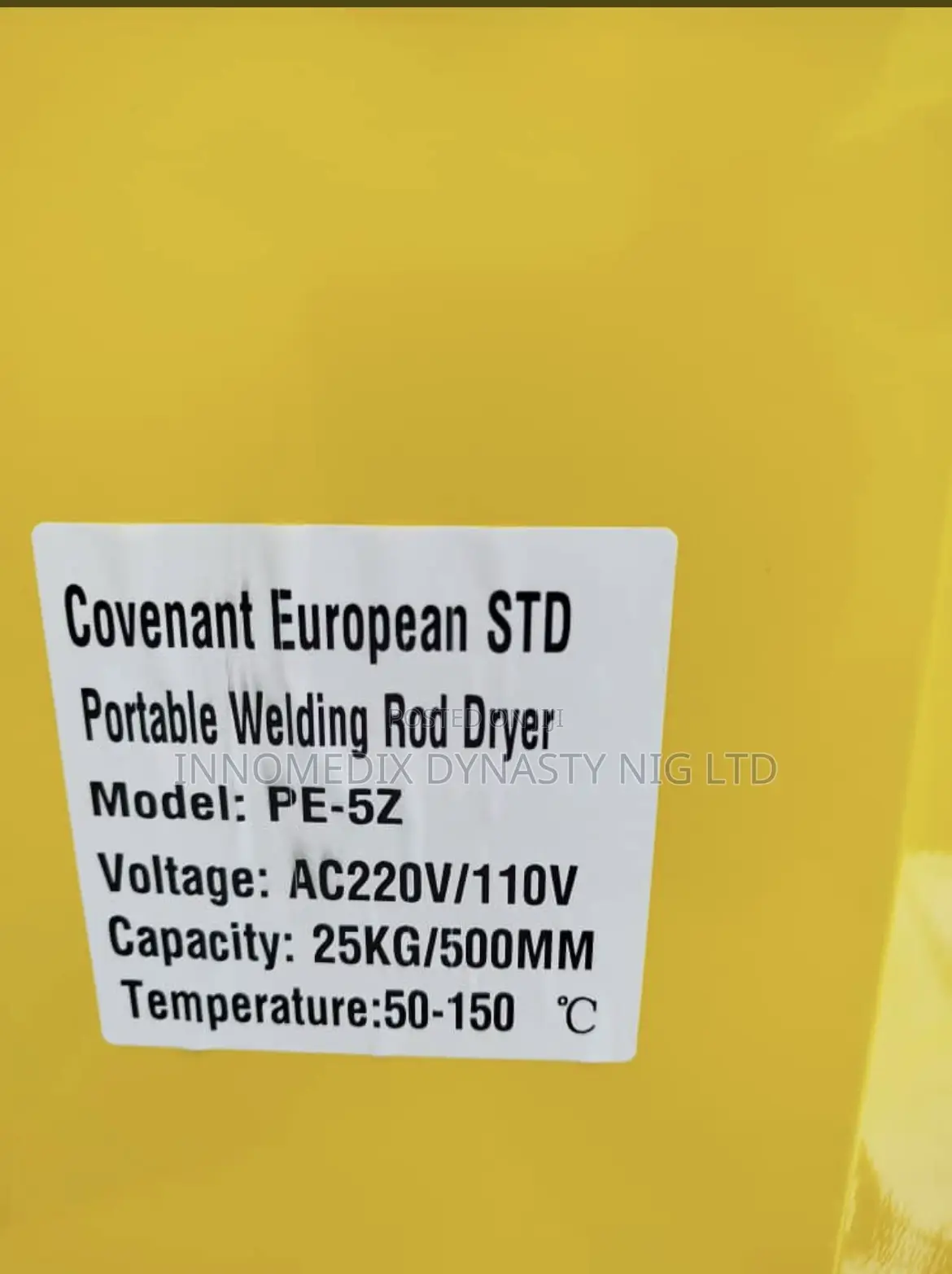 Portable Welding Rod Dryer