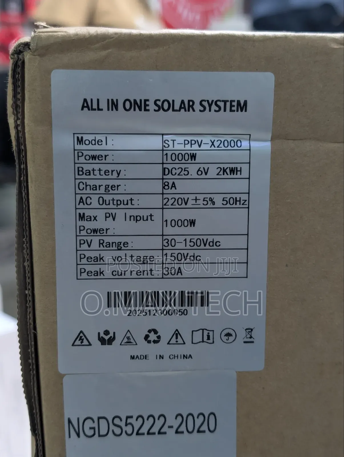Skytecc Portable Power Station X2000 2kwh 1000w