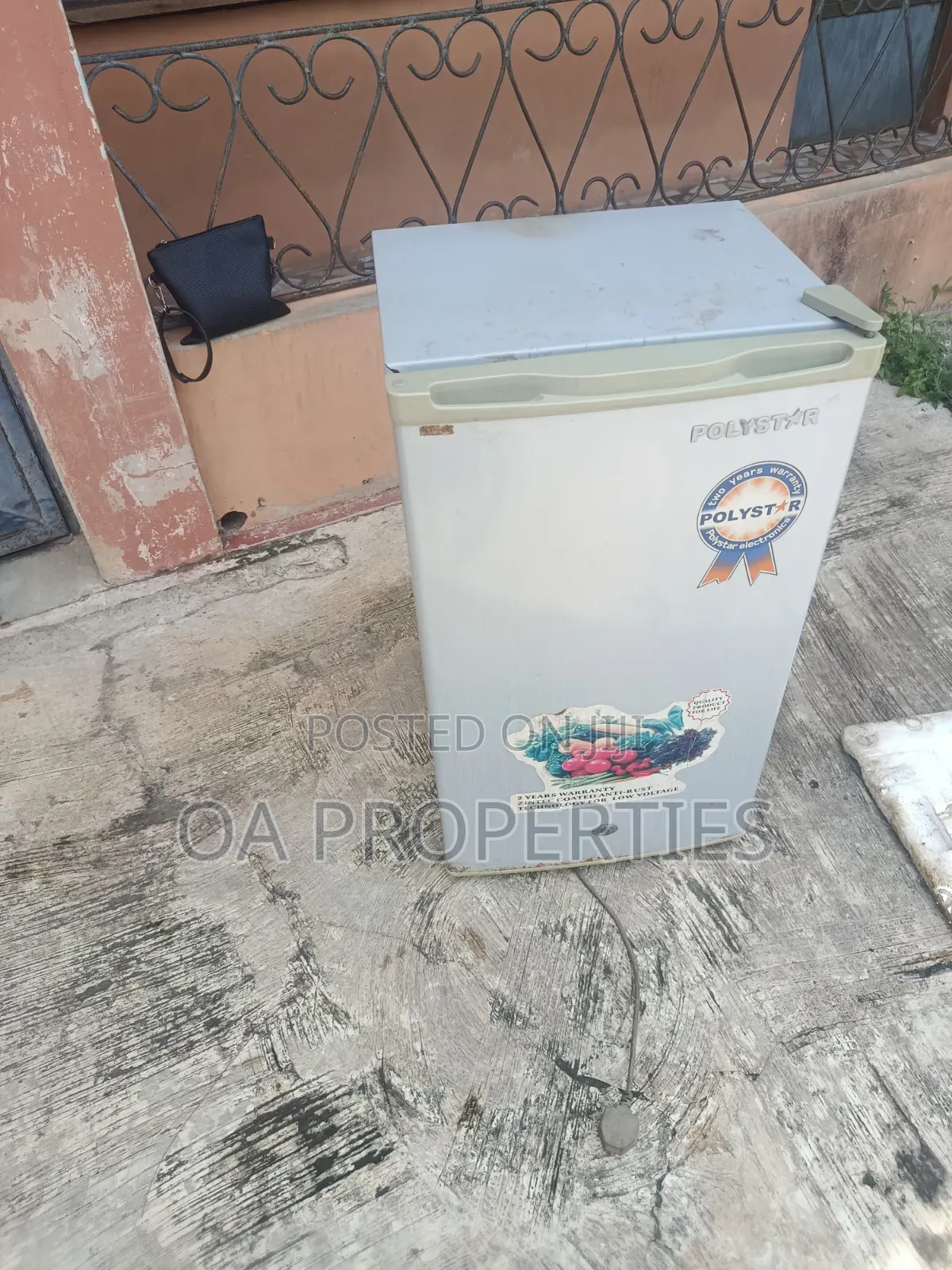 Perfectly Working Polystar Table Top Size Fridge 4sale at Bodija,Ibadan