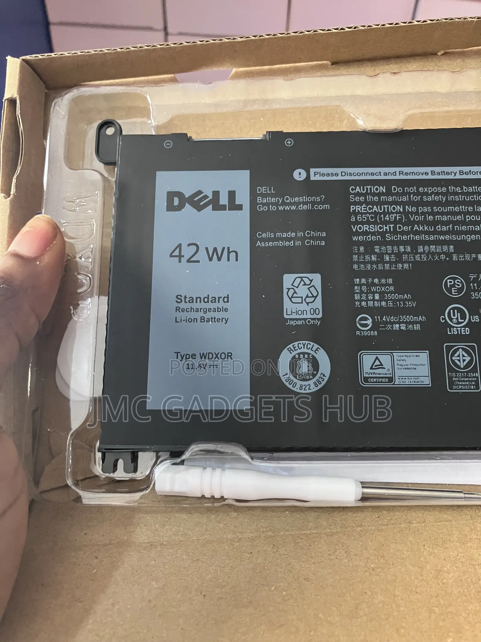 Dell Inspiron Wdxor 15 13 5570 5567 5379