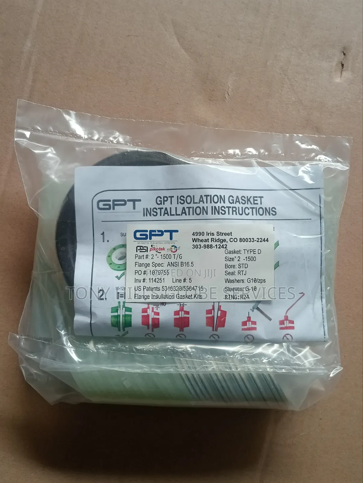 2x1500 Insolation Gasket Kit RTJ