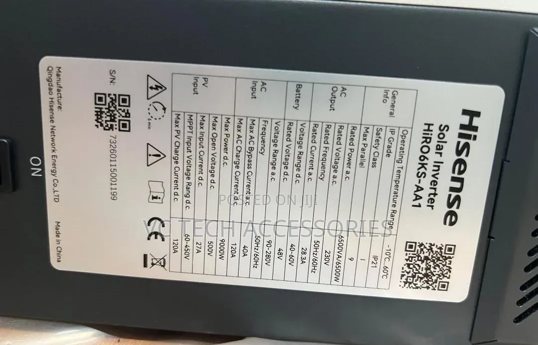 Hisense Hybrid Inverter 6kva 48v