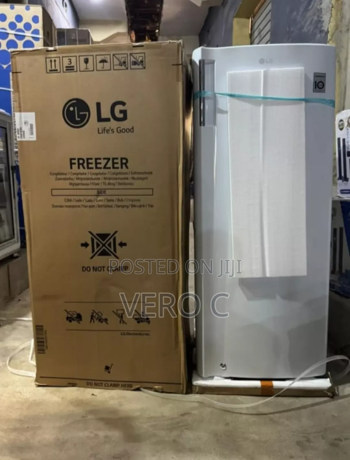 Original Lg Upright Freezer  Copper