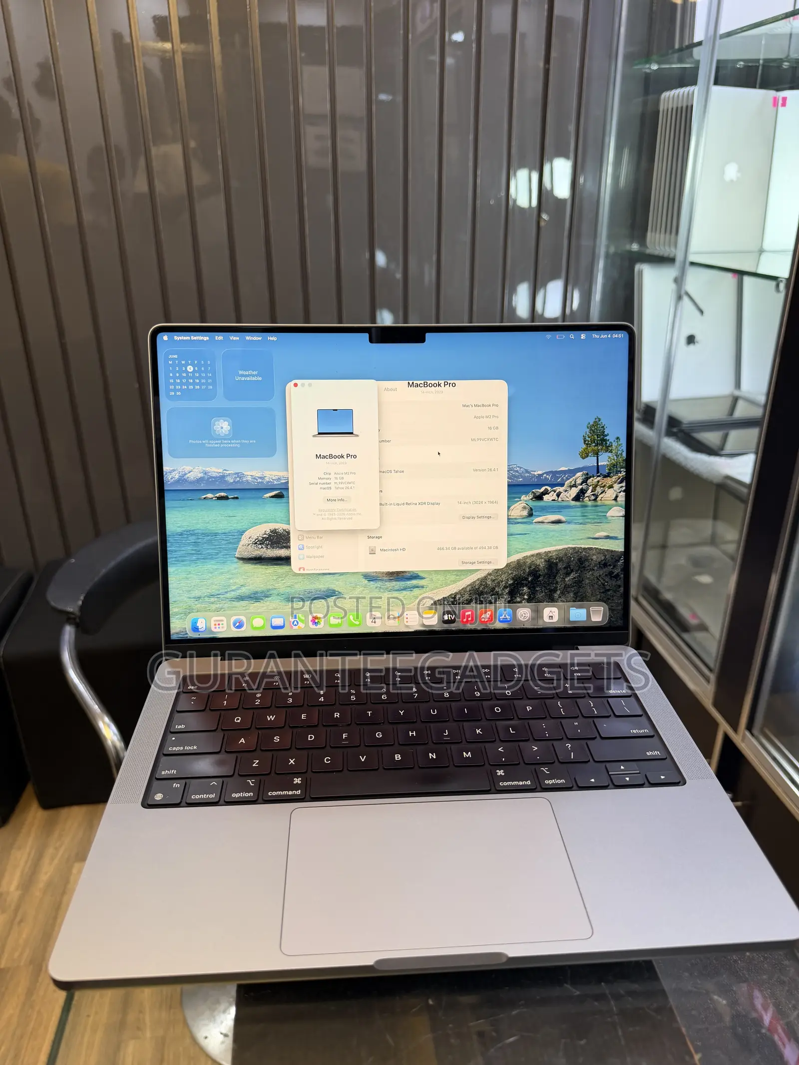 Laptop Apple MacBook Pro 2023 M2 Pro 16GB Apple M2 SSD 512GB