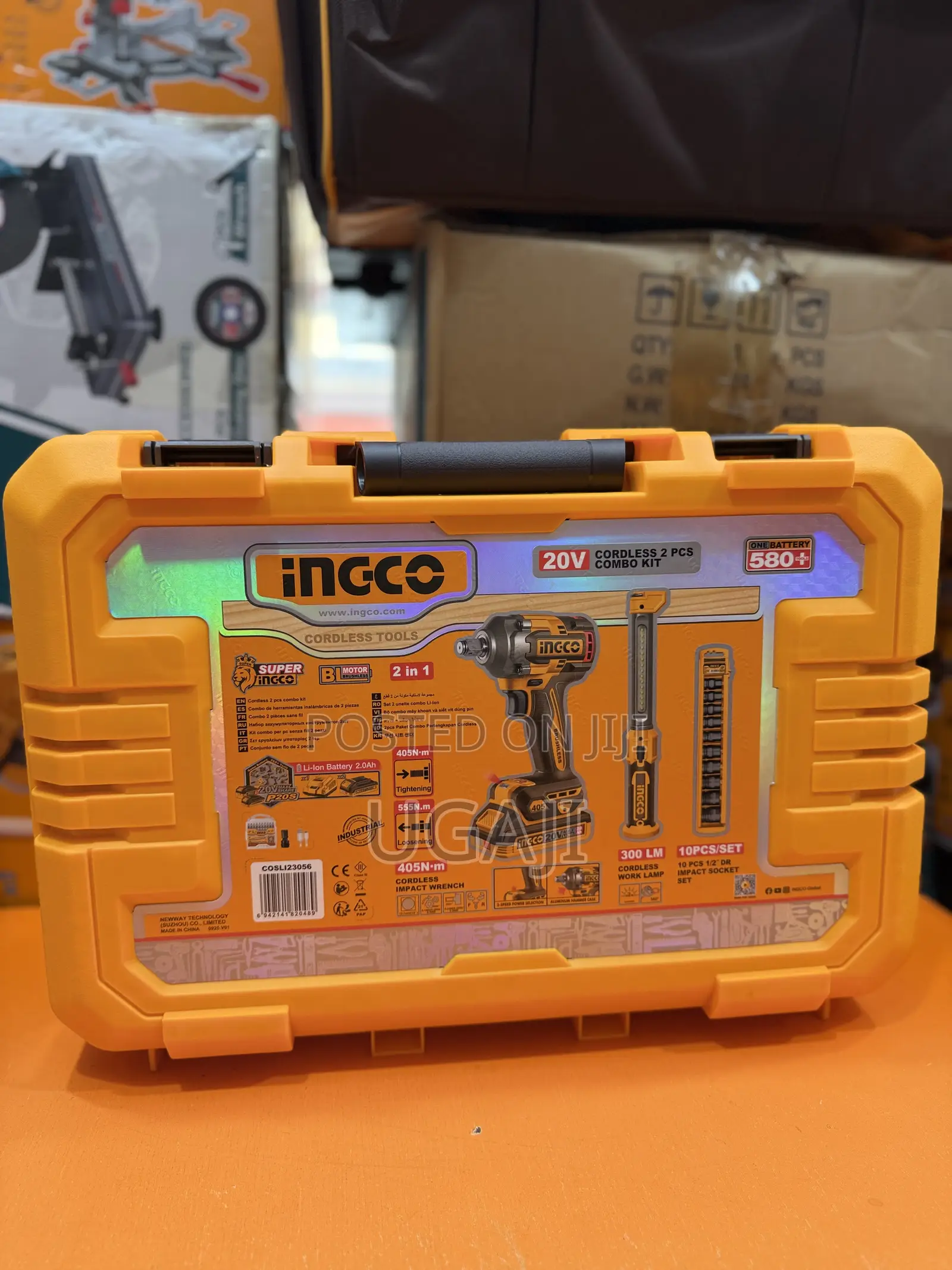 Cordless Impact Screwdriver 2 PCS Combo Kit