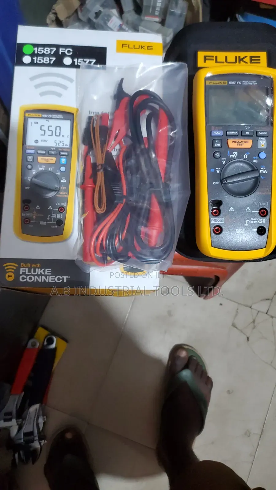 Fluke 1587 Fc Insulation Multimeter