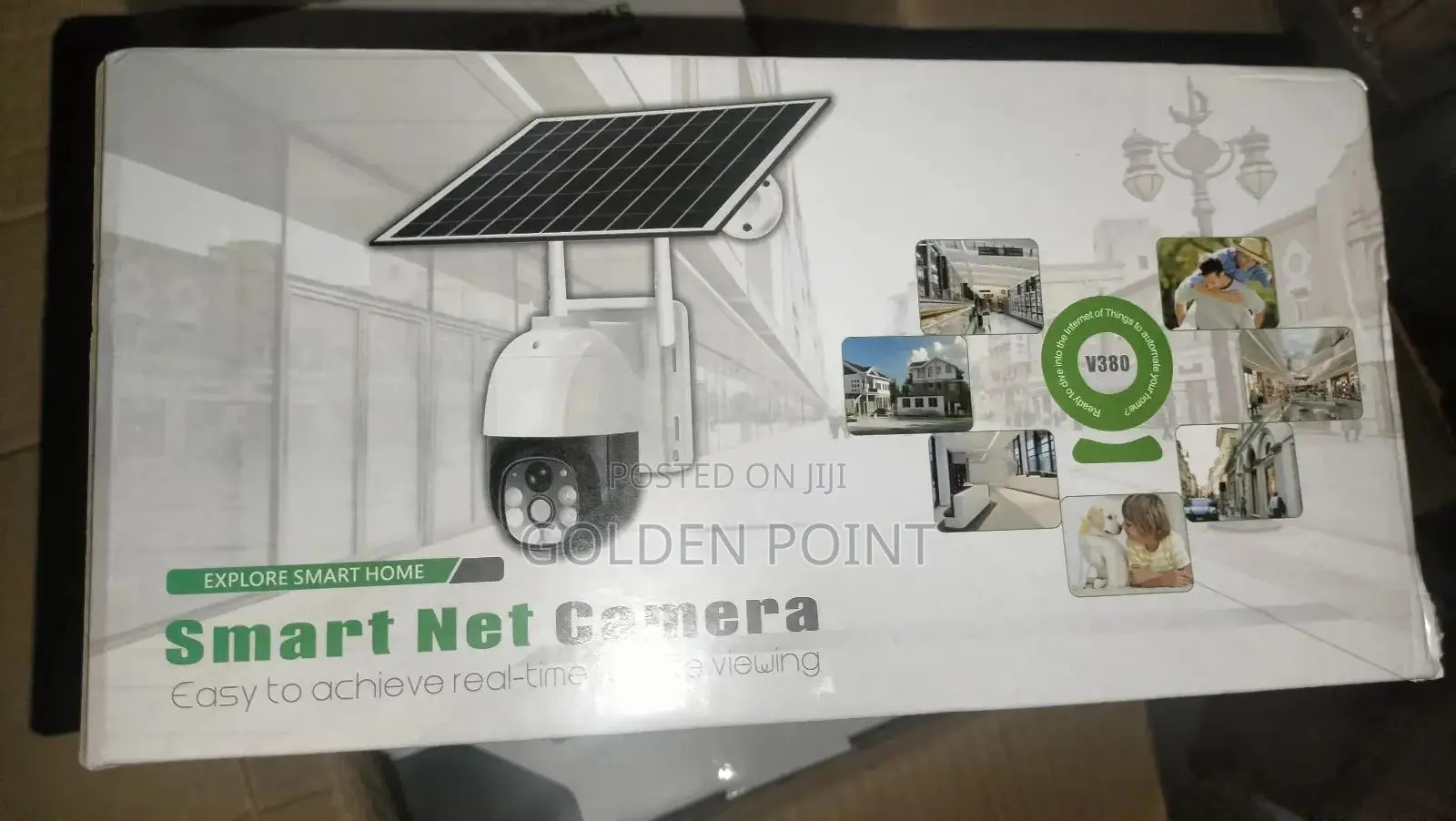 4g Solar Powered CCTV Rotating Camera 360 Degree