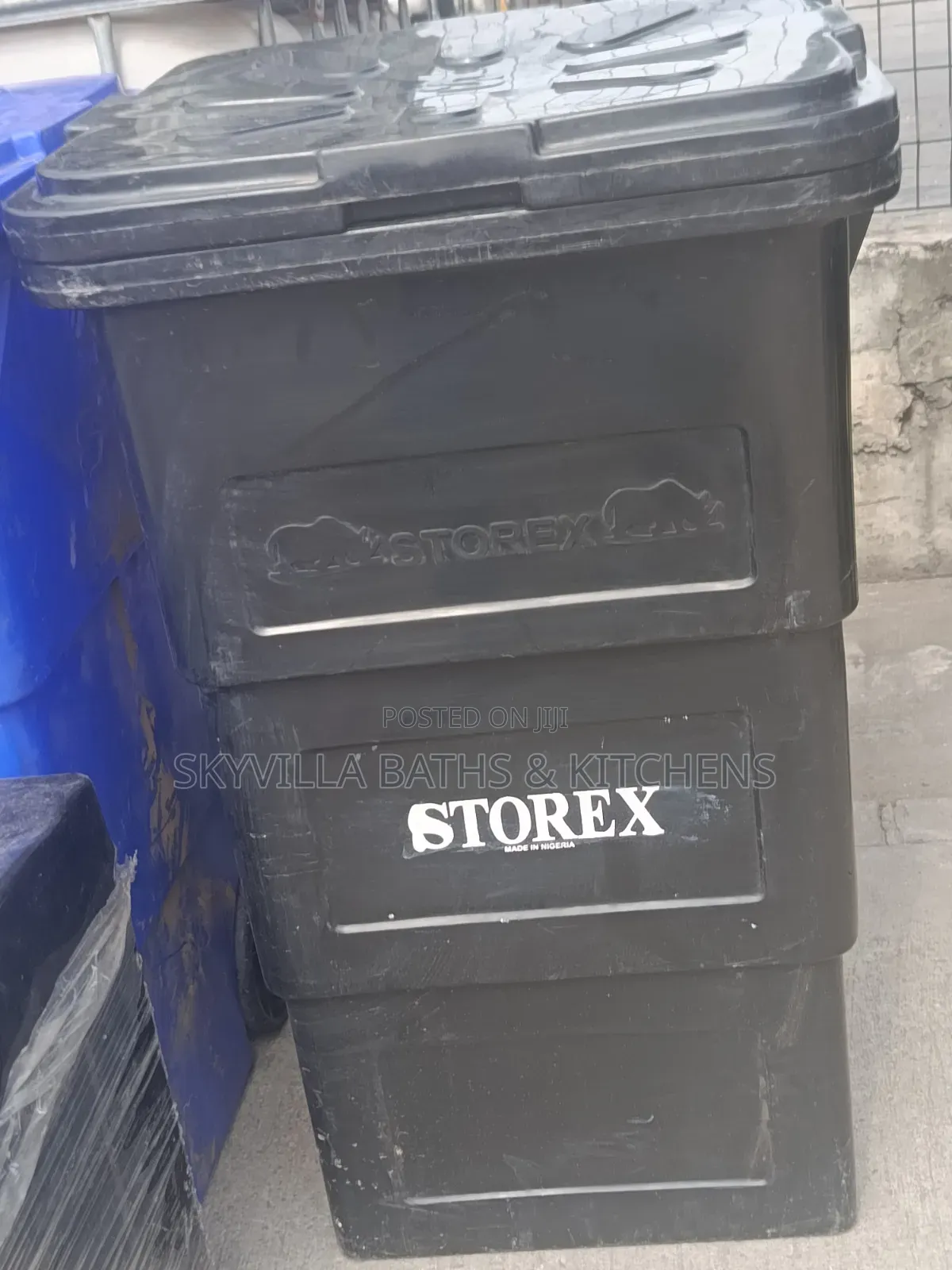 High Quality Plastic Waste Bin (Made in Nigeria)