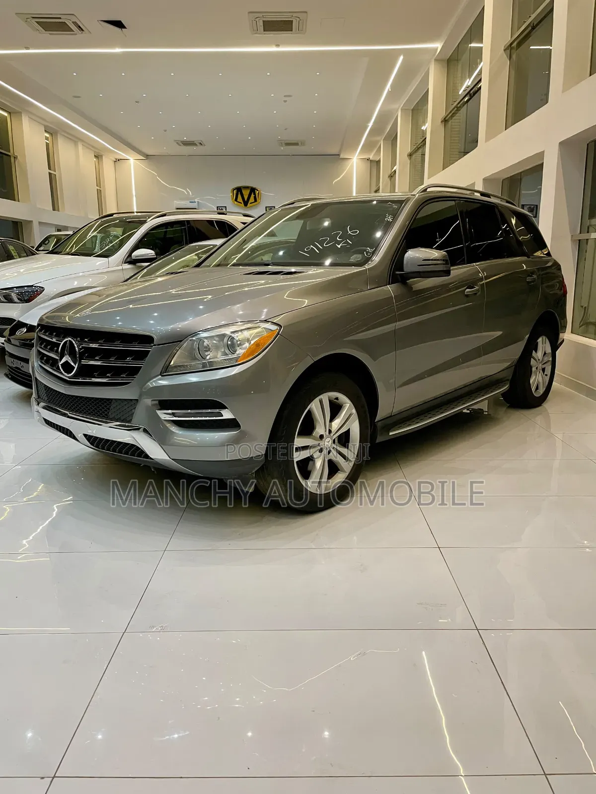 Mercedes-Benz M Class ML 350 4Matic 2013 Gray