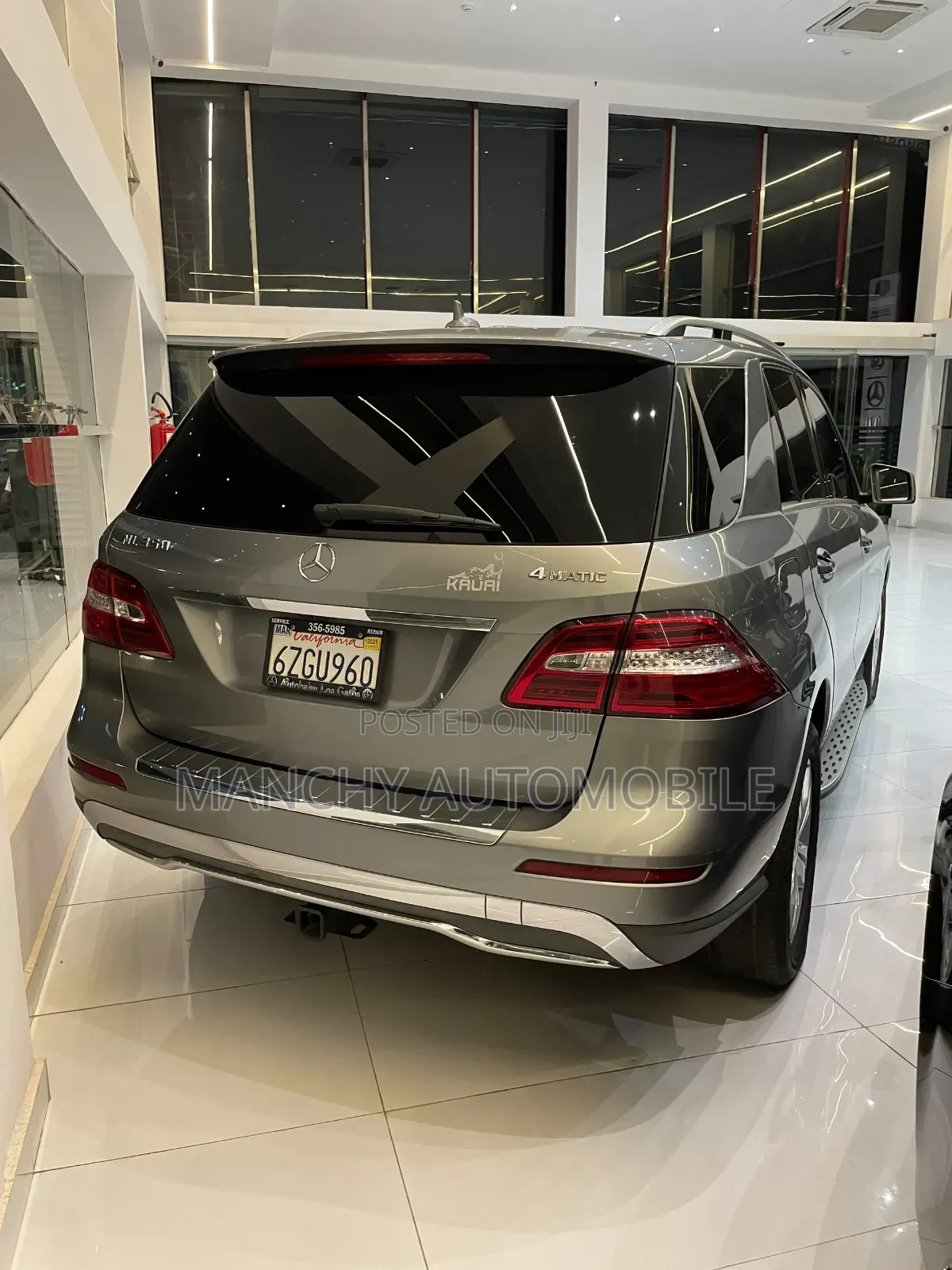 Mercedes-Benz M Class ML 350 4Matic 2013 Gray