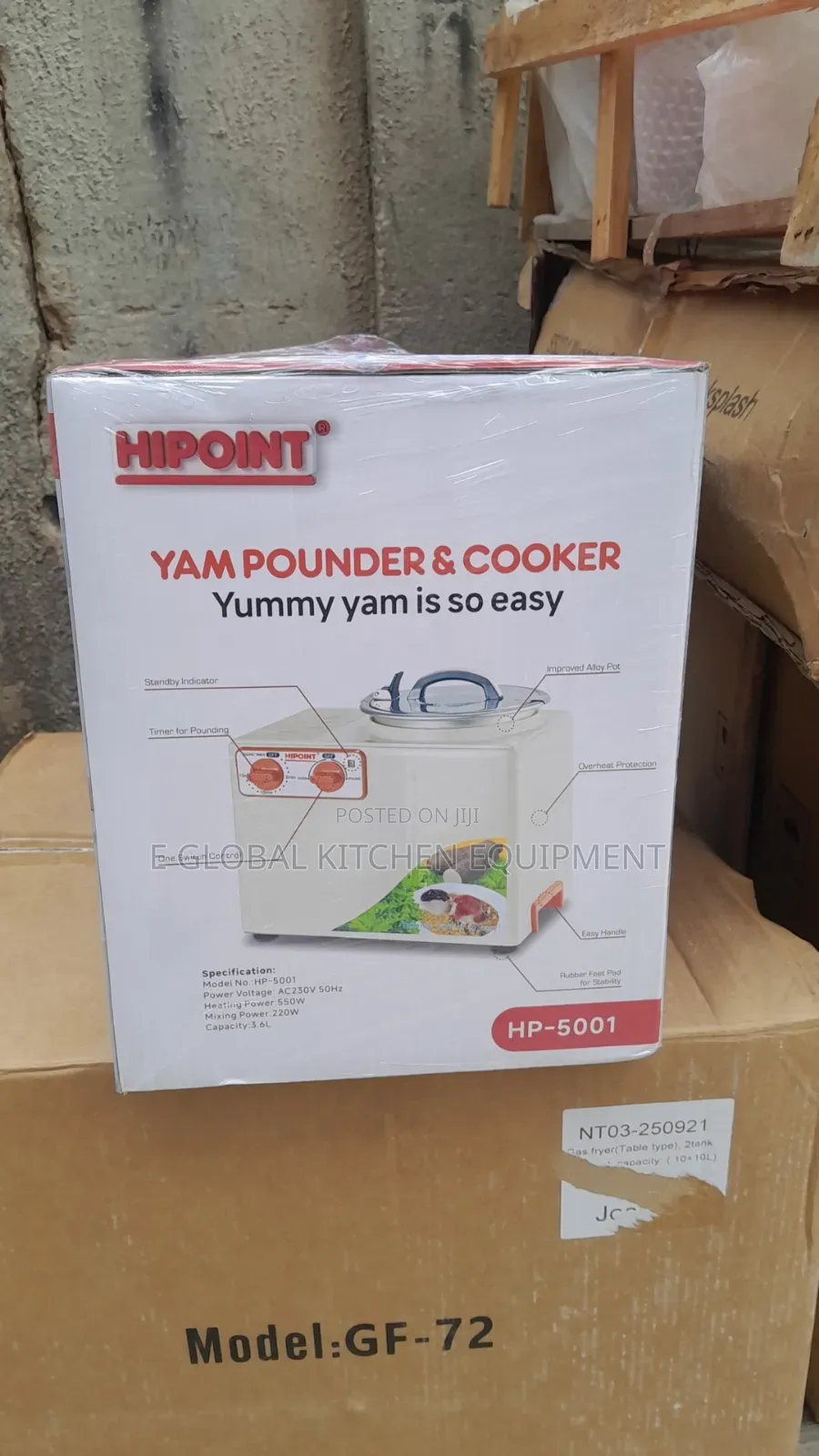 Yam Pounder Machine