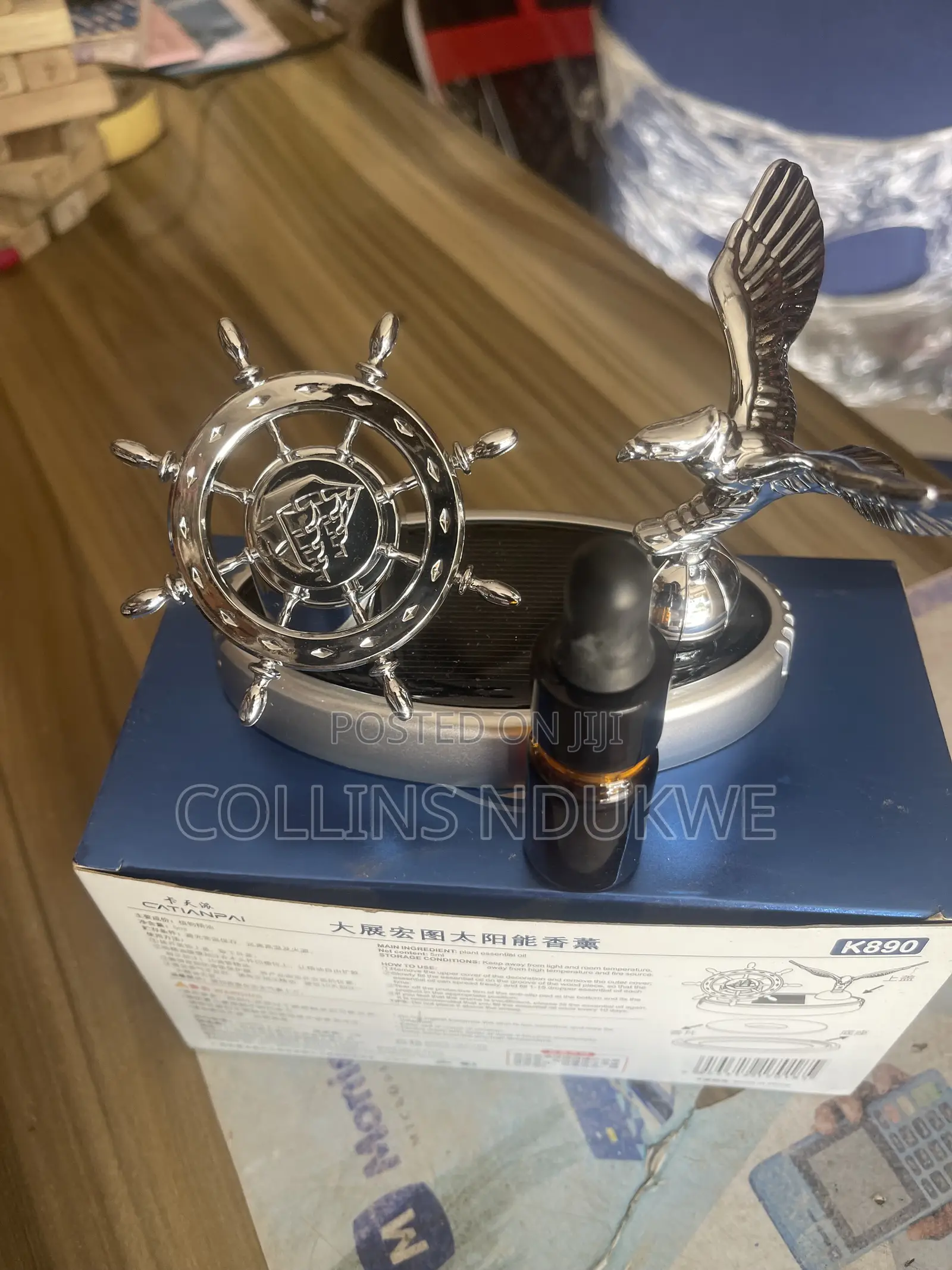 Dashboard Solar Air Freshener Perfume