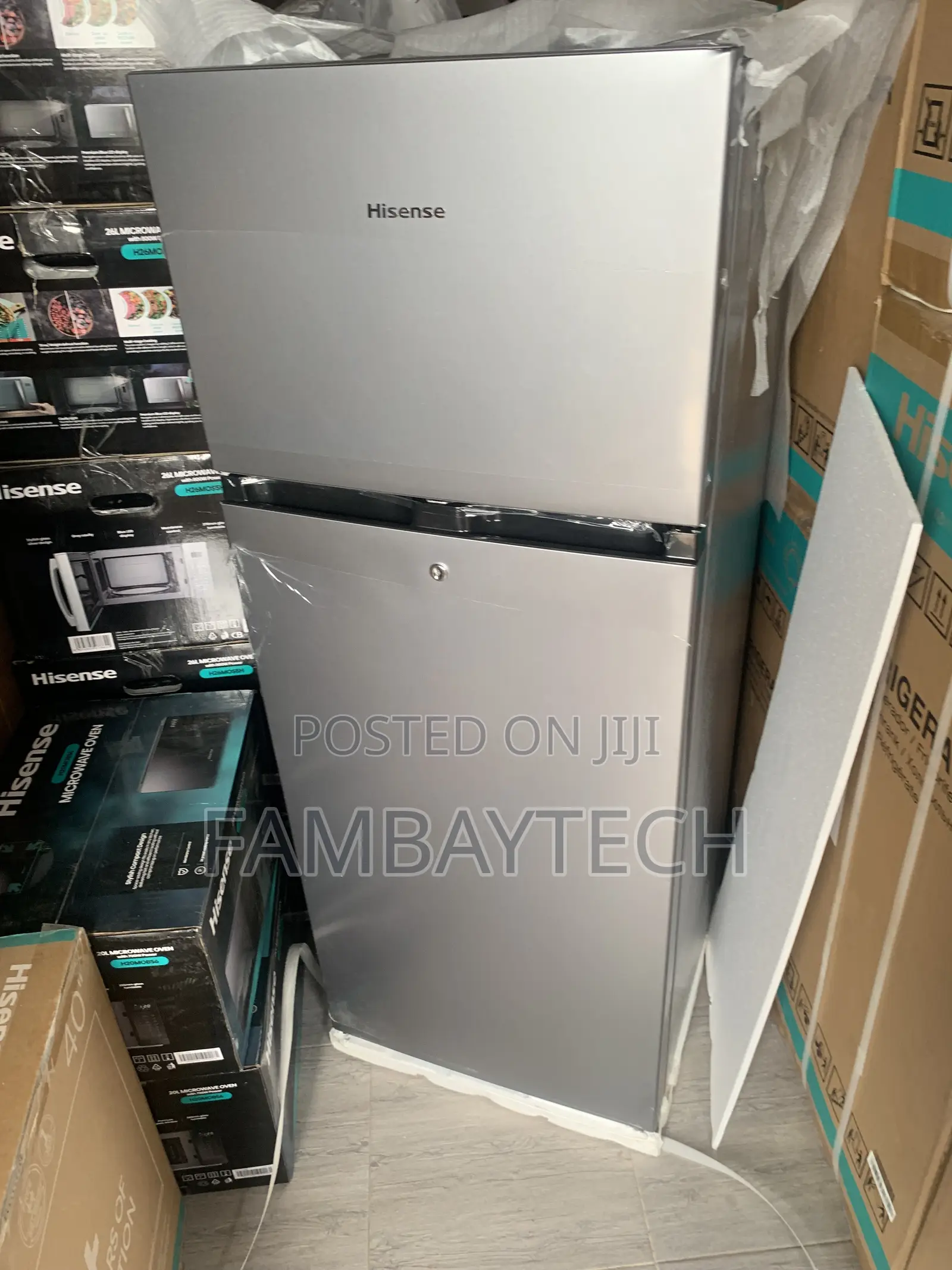 Spacious Hisense 205dr Double Door Refrigerator