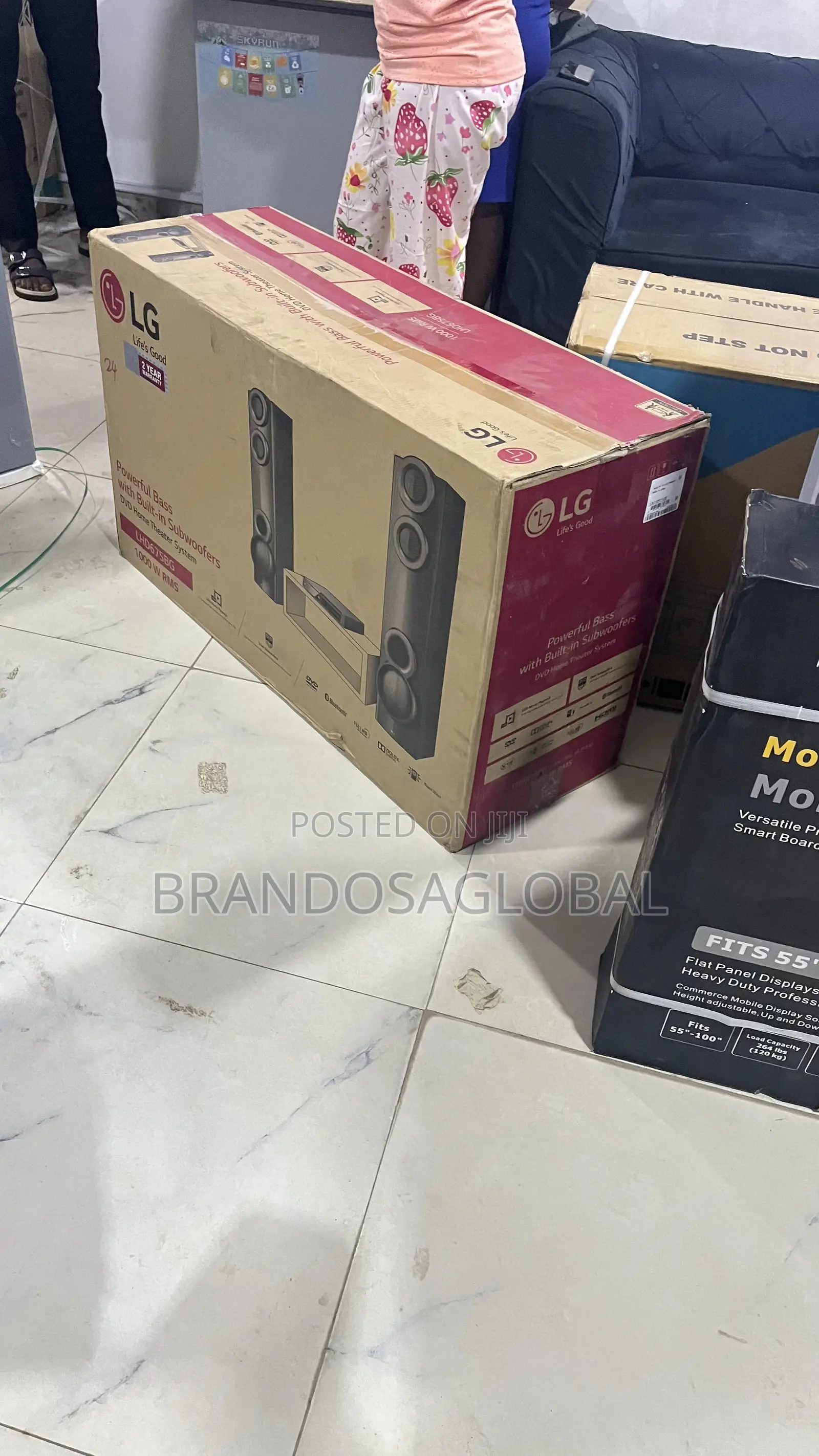 Lg Speaker Lhd675bg – Durable Wireless Sound System