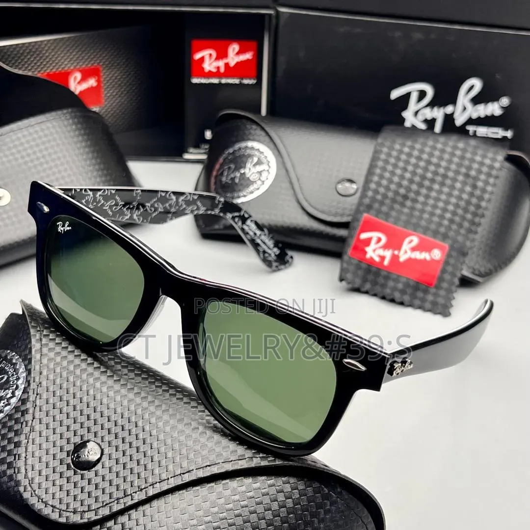 Authentic Signature Ray-ban Tech Wayfarer Sunglasses Unisex Drip/Box
