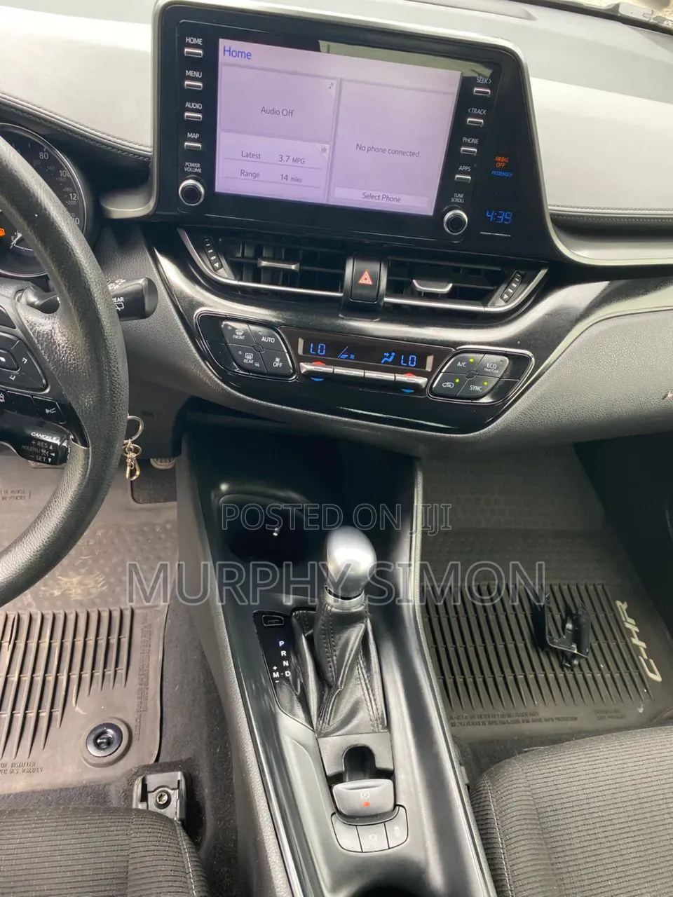 Toyota C-HR XLE FWD 2019 Gray