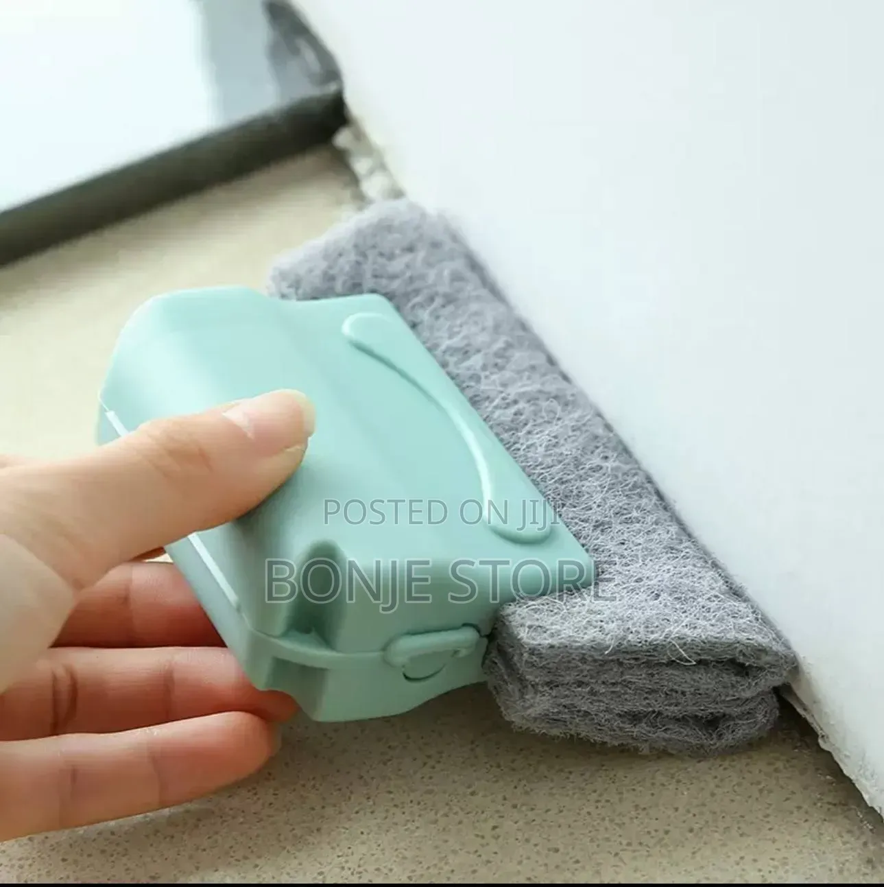 Window Groove Cleaning Brush With Handle – For Tracks Frames