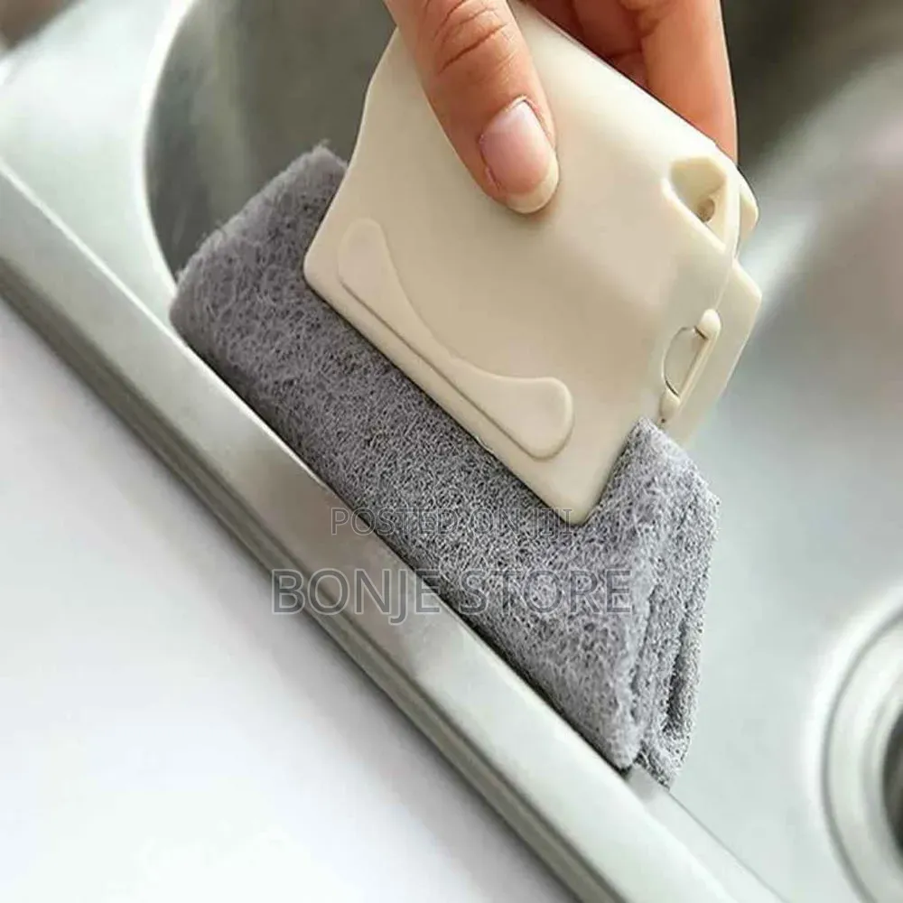 Window Groove Cleaning Brush With Handle – For Tracks Frames