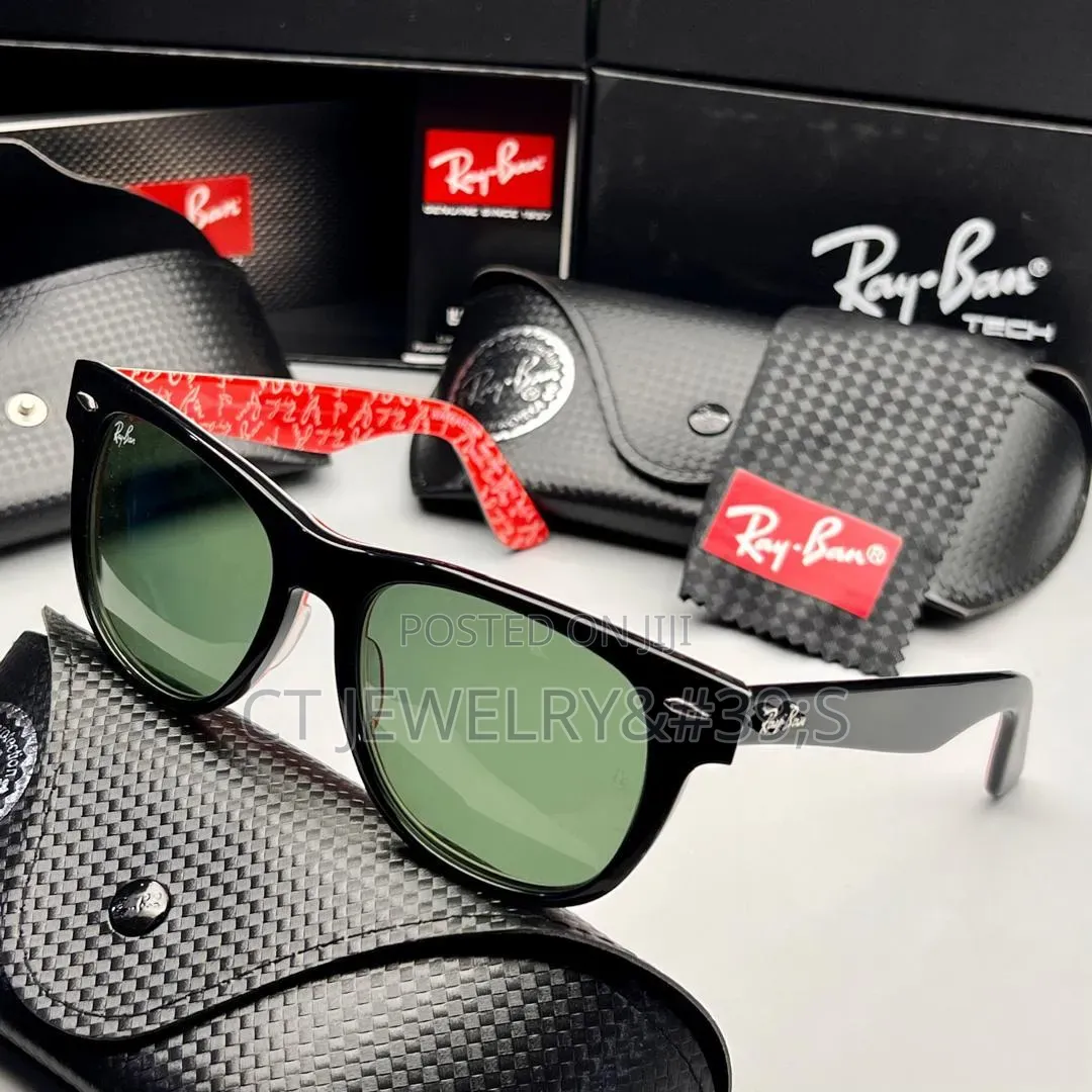 Authentic Signature Ray-ban Tech Wayfarer Sunglasses Unisex Drip/Box