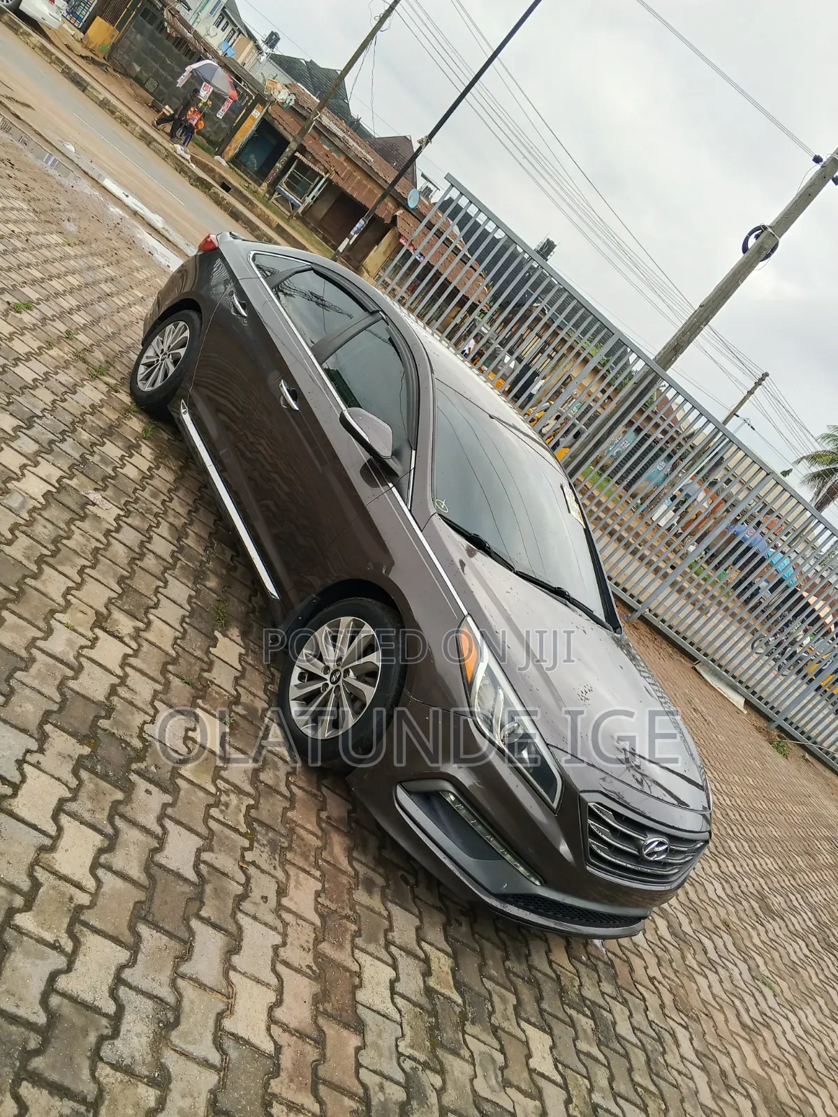 Hyundai Sonata Sport 4dr Sedan (2.4L 4cyl 6A) 2015 Gray