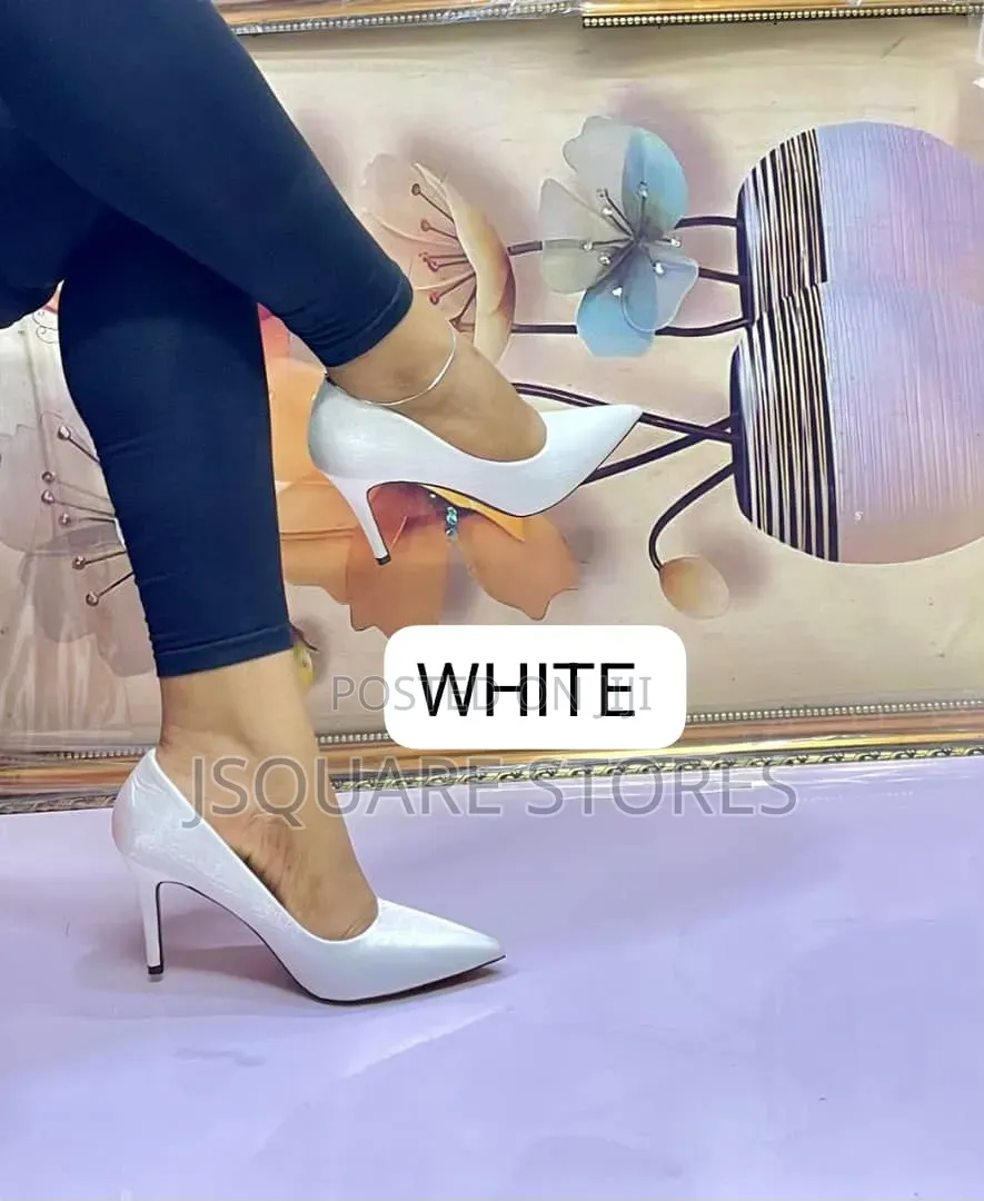 Ladies Colourful Heel Shoes
