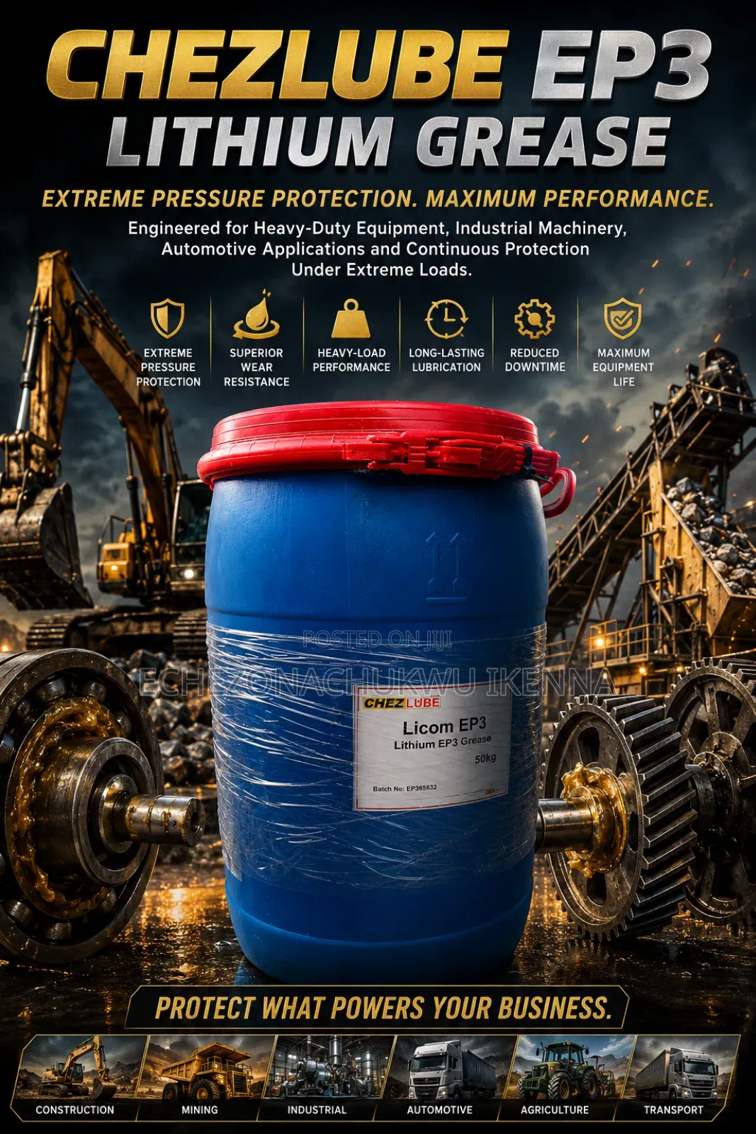 Best Lithium Grease in Lagos ( Ep3 Lithium Grease).