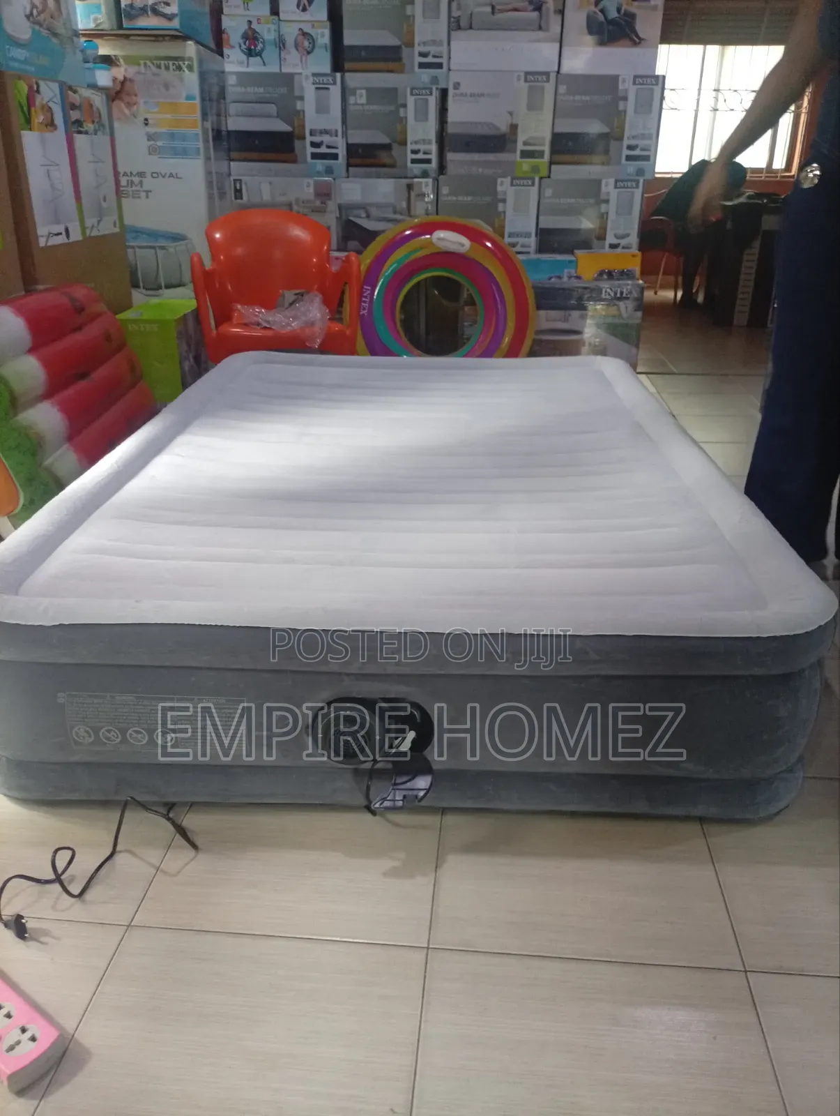 13" Intex Electric Inflatable Mattress