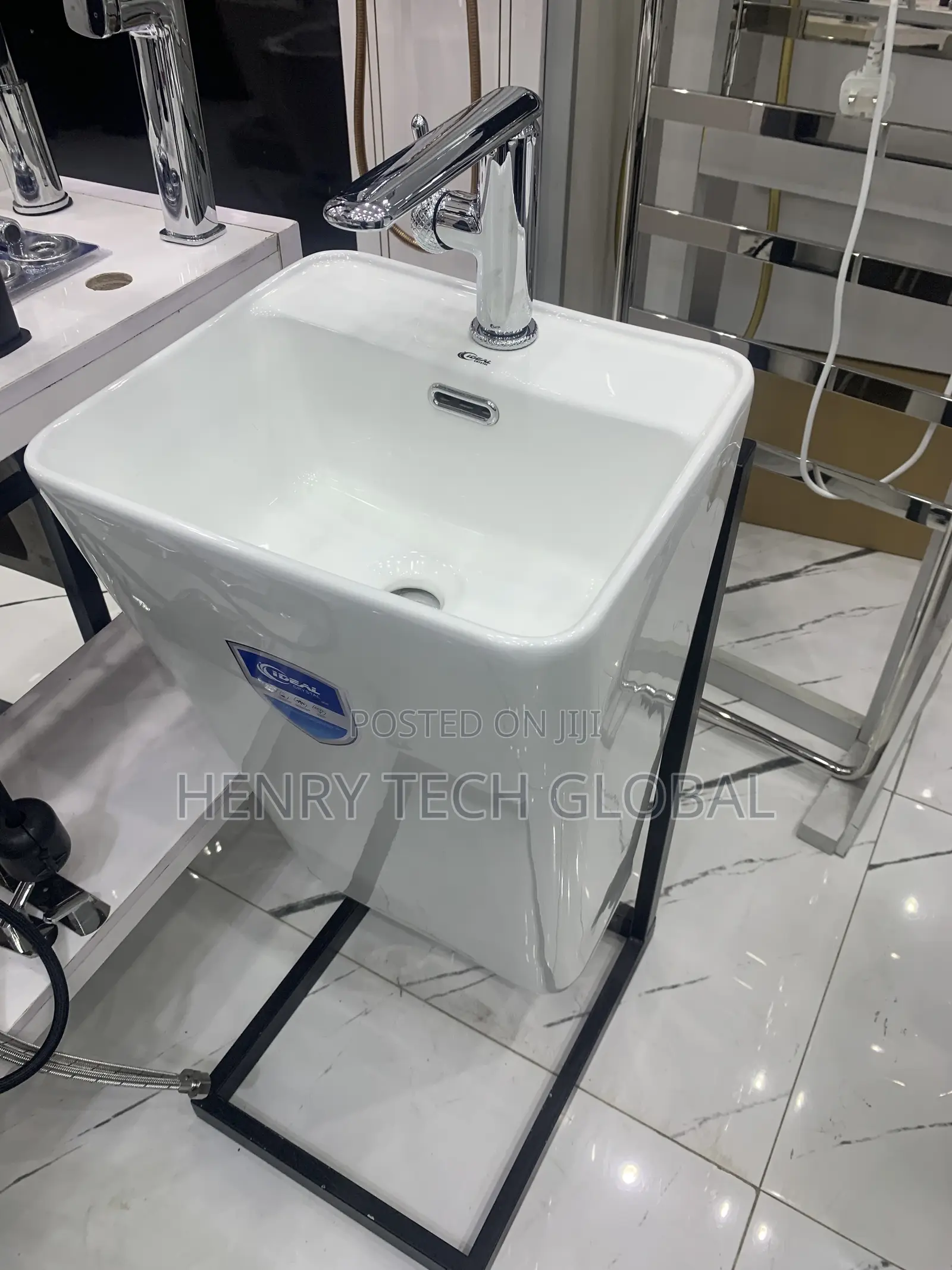 Wall Hung Basin Square Shape