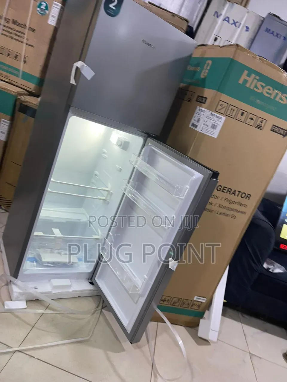 Hisense 154l Double Door Fridge for Efficient Food Storage