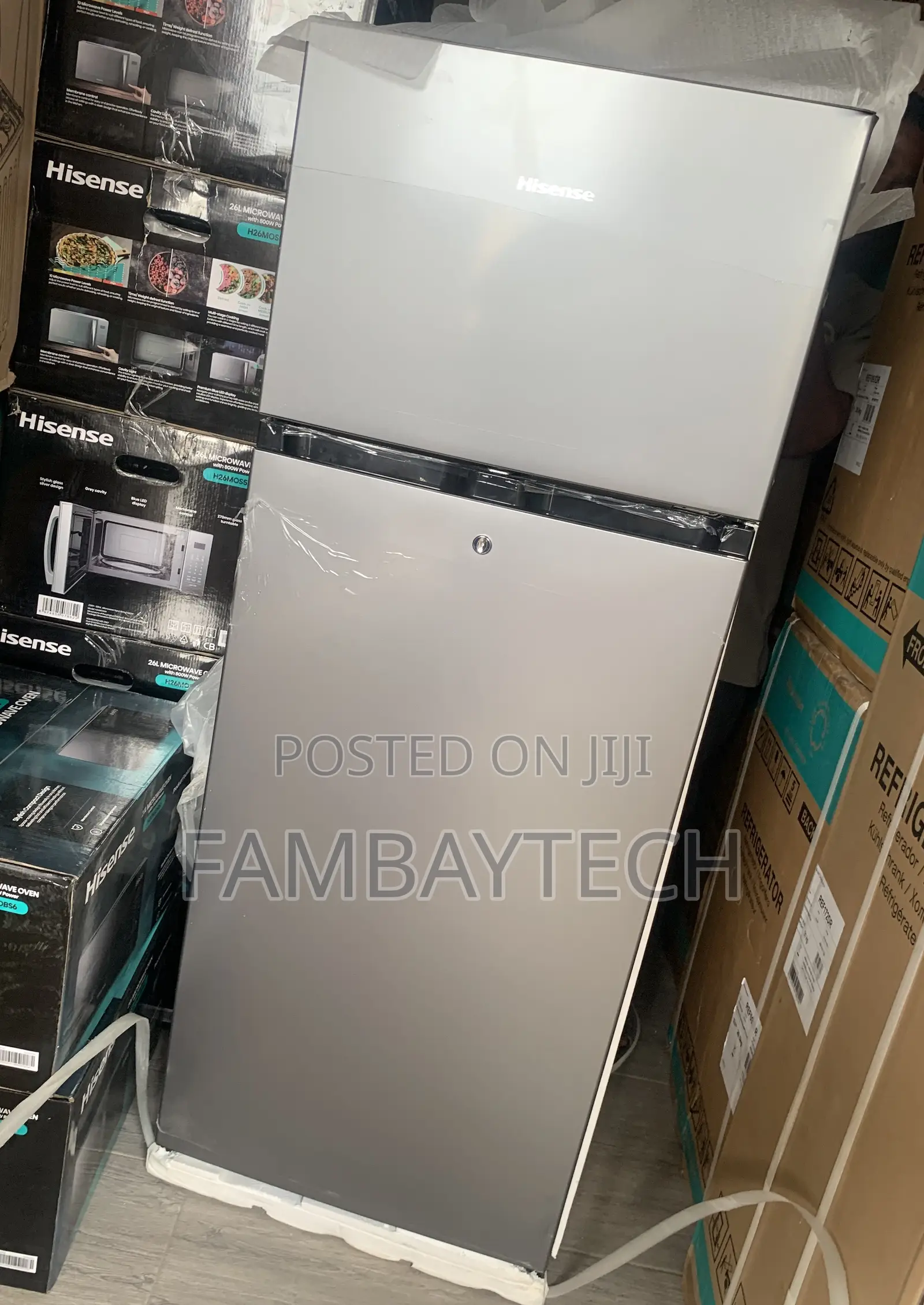 Affordable Top Mount Double Door Hisense 205l Refrigerator