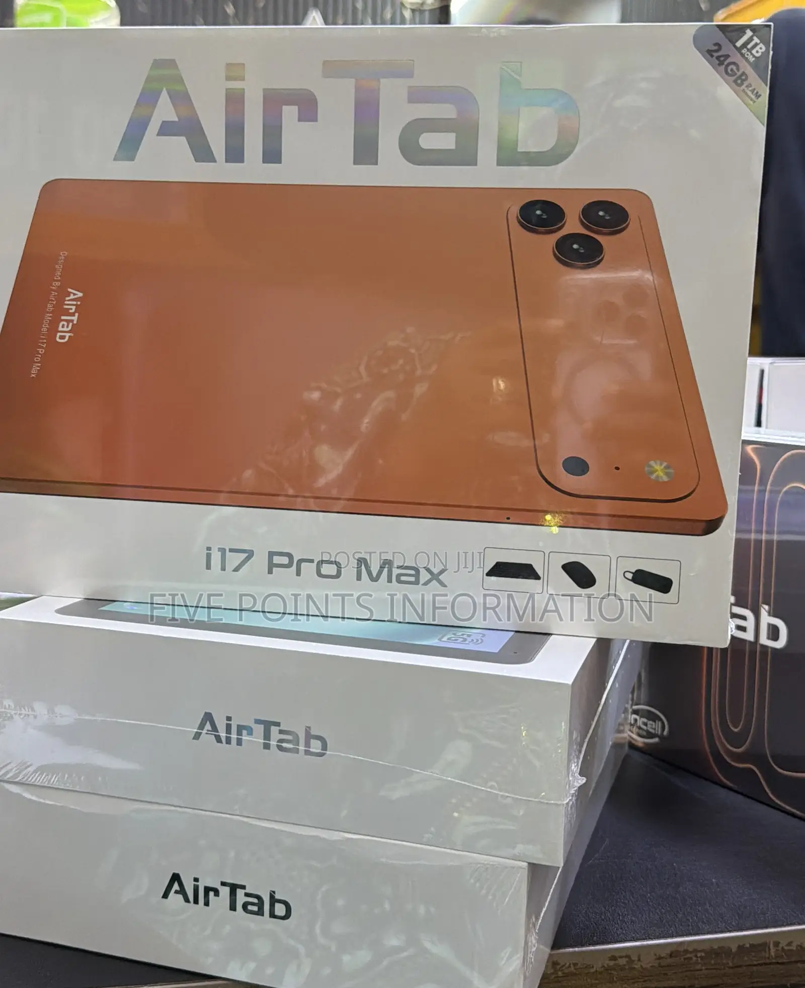 New AirTab i17 Pro Max 1 TB Black