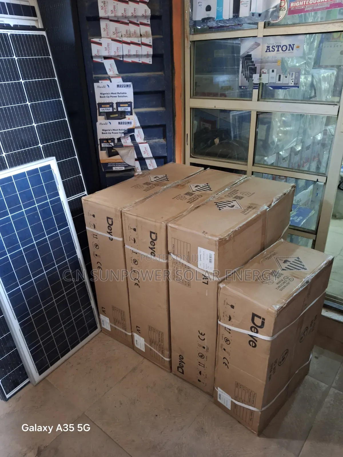 10kwh/48v Deye Lithium-Iron Phosphate Energy Storage Battery System