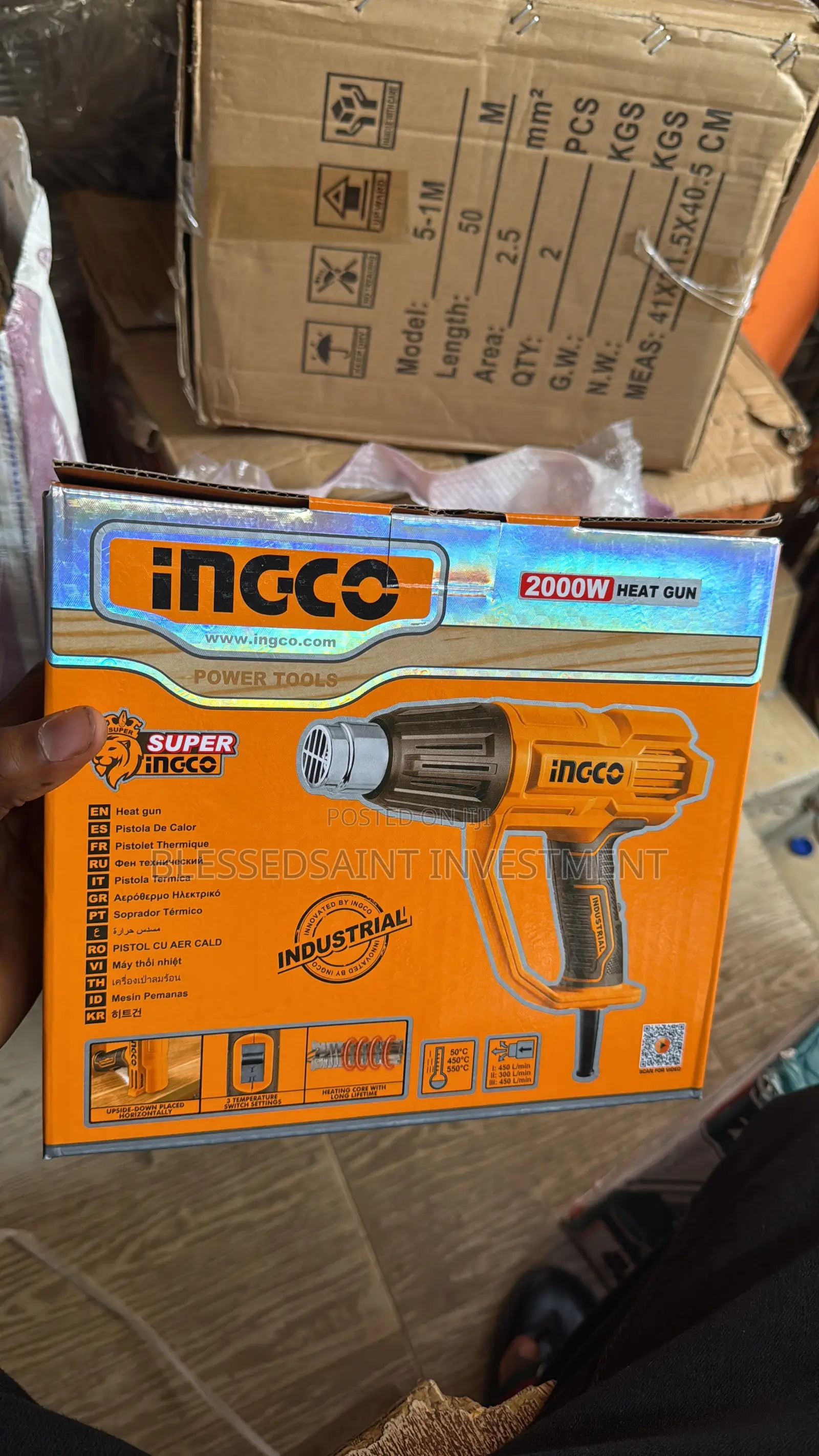 Ingco Heat Gun 2000w