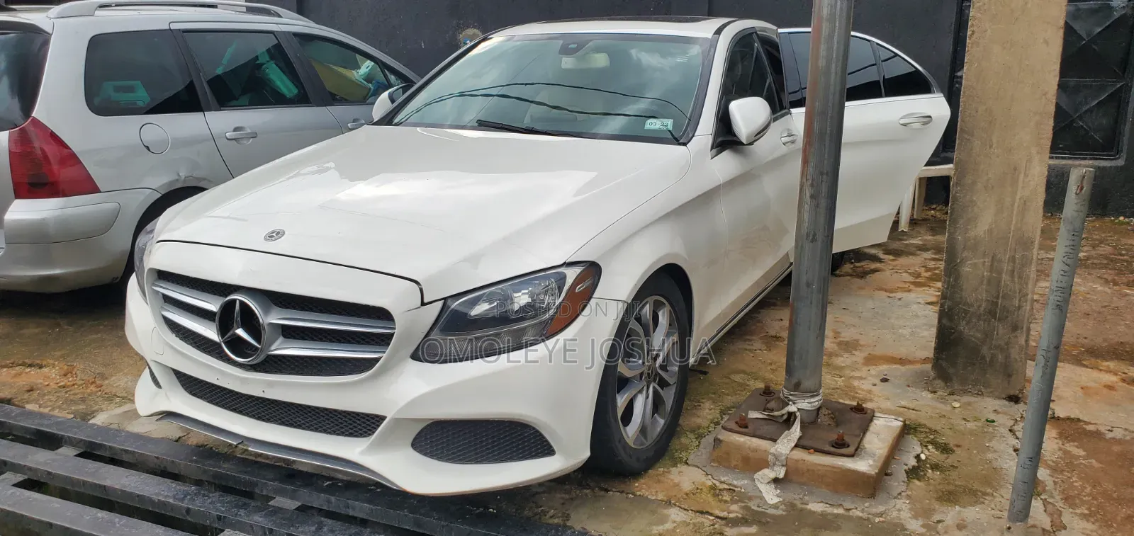Mercedes-Benz C300 Base C300 AWD 4MATIC Sedan 2018 White