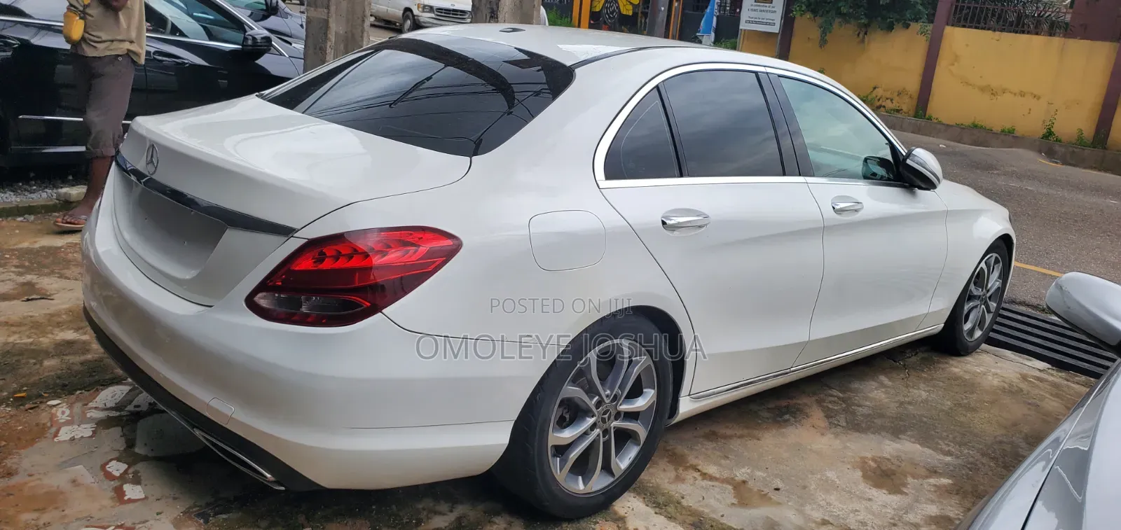 Mercedes-Benz C300 Base C300 AWD 4MATIC Sedan 2018 White