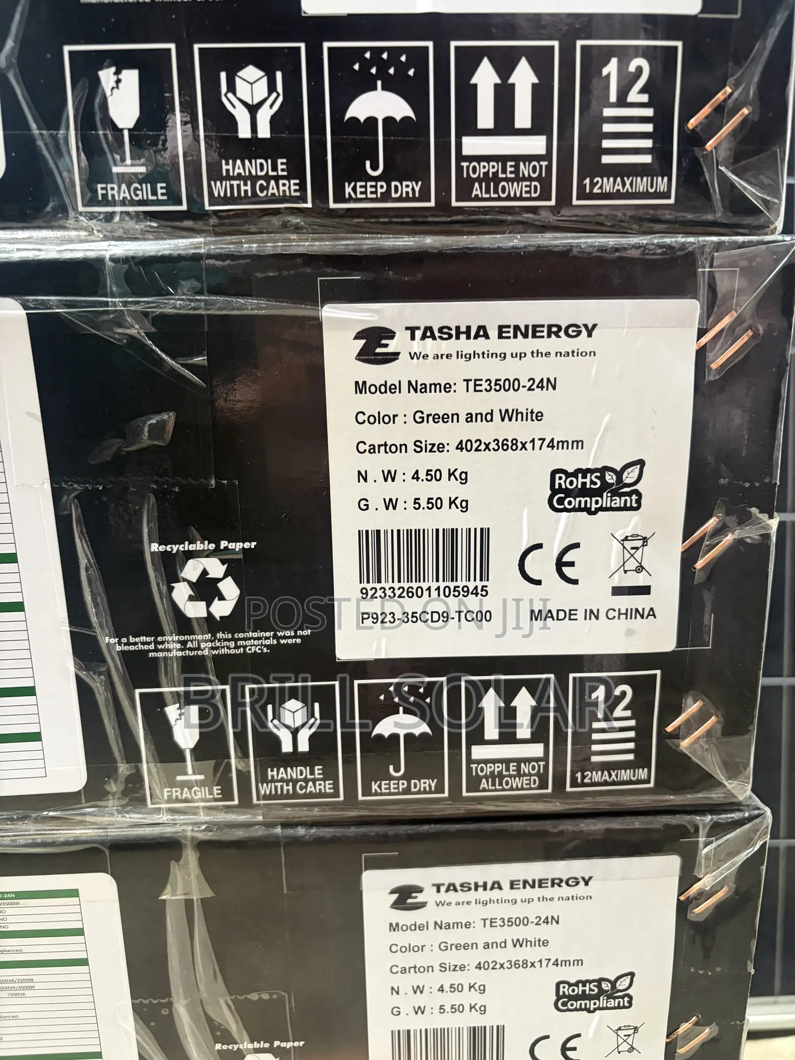 3.5kva-24v Tasha Energy Pure Sine Wave Hybrid Inverter