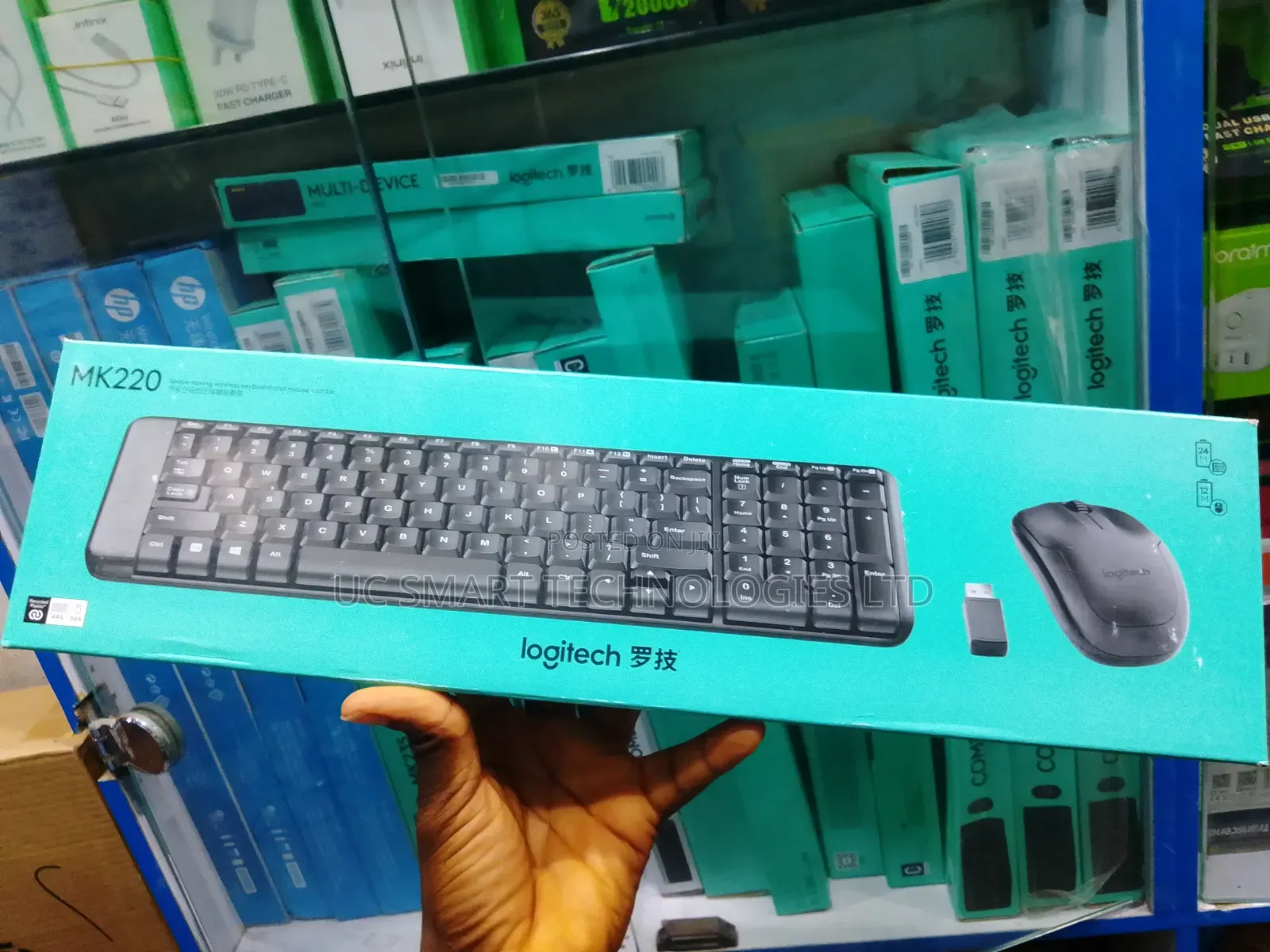 Logitech Mk 220 Wireless Keyboard and Mouse