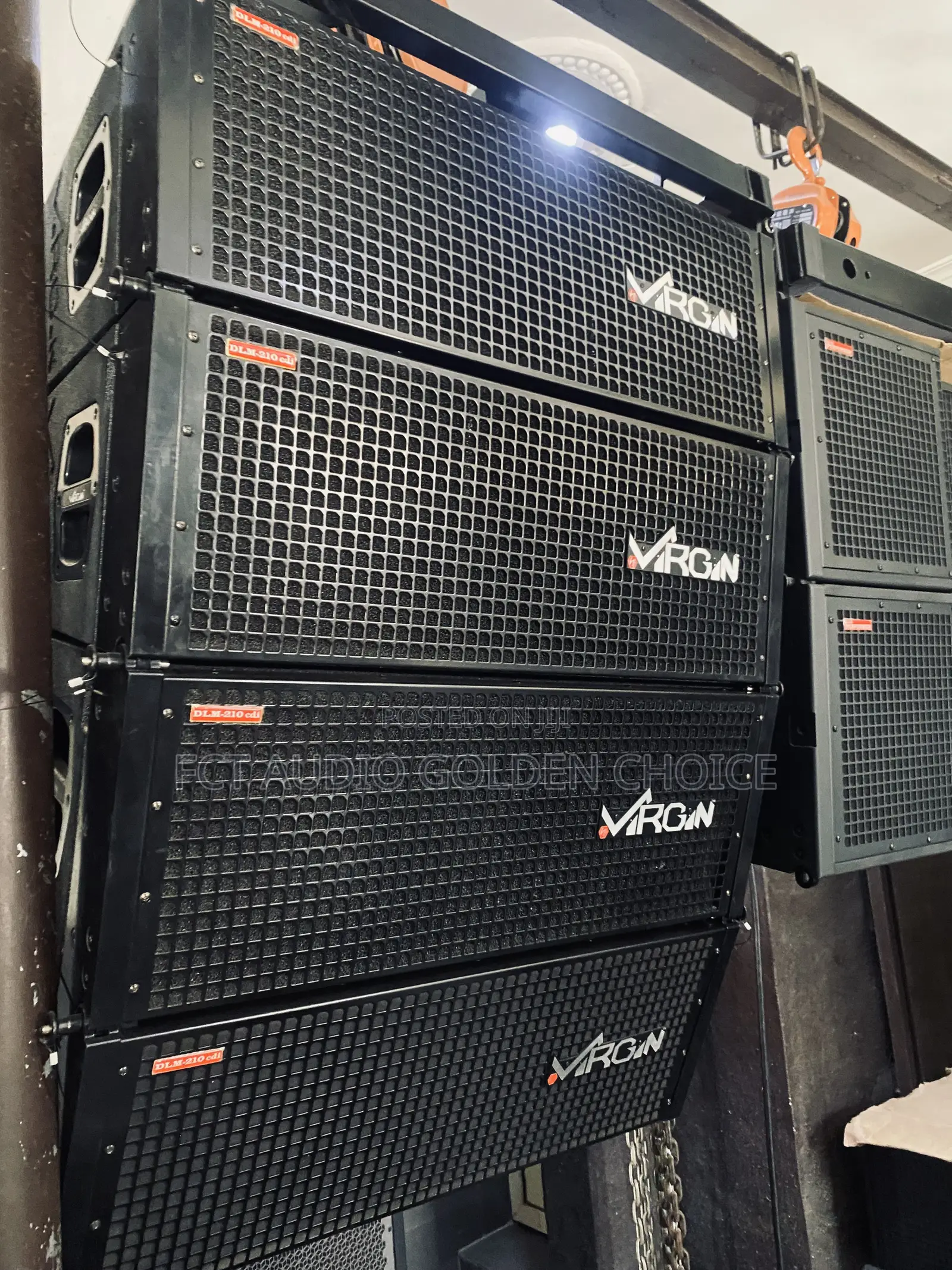 Virgin Sound Water Proof Linearray Double 10 Inches DLM 210cdi