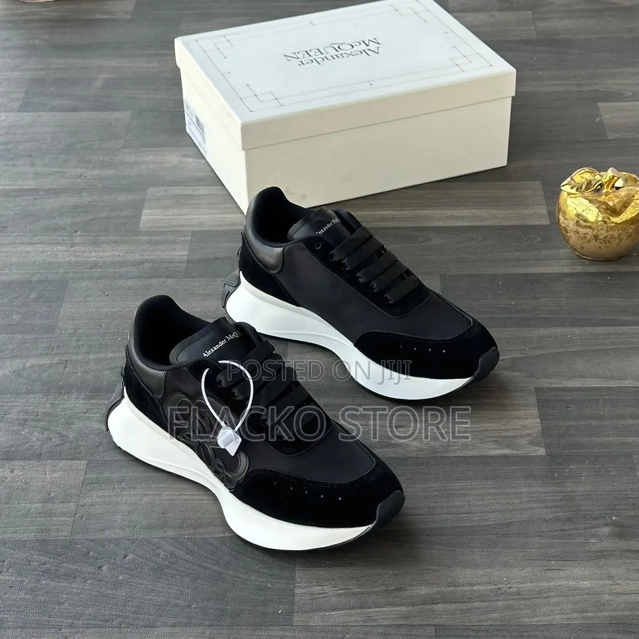 Original Alexander McQueen Bees Luxury Sneakers